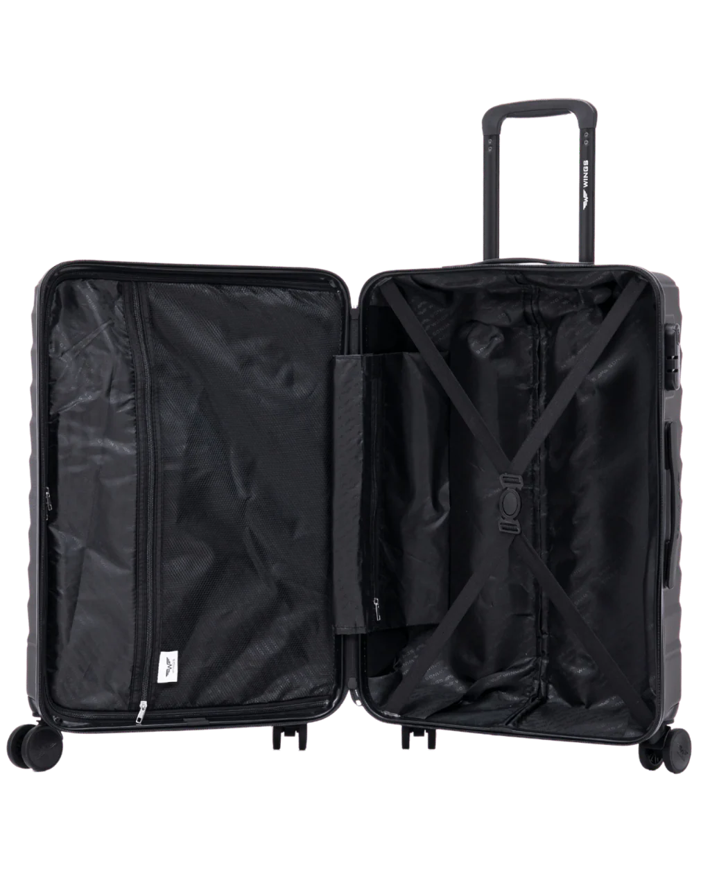 Walizka kabinowa Wings PEAFOWL 20" DARK GREY - Image 4