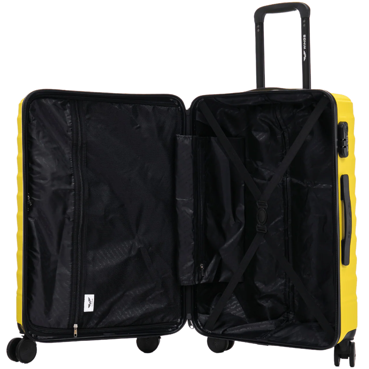 Walizka kabinowa Wings PEAFOWL 20" YELLOW - Image 7