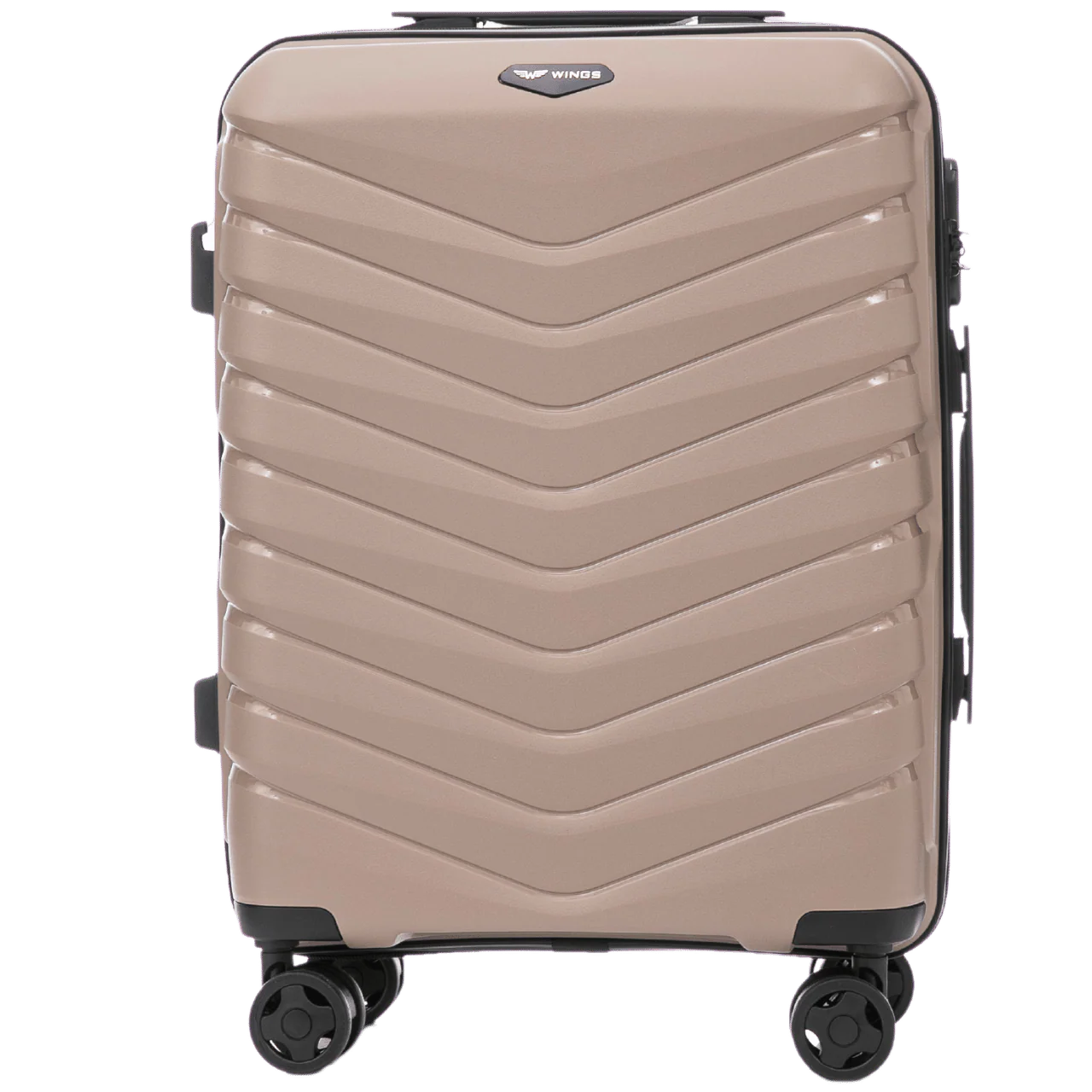 Walizka kabinowa Wings PHOENIX 2.0 polipropylen 20" CHAMPAGNE - Image 3