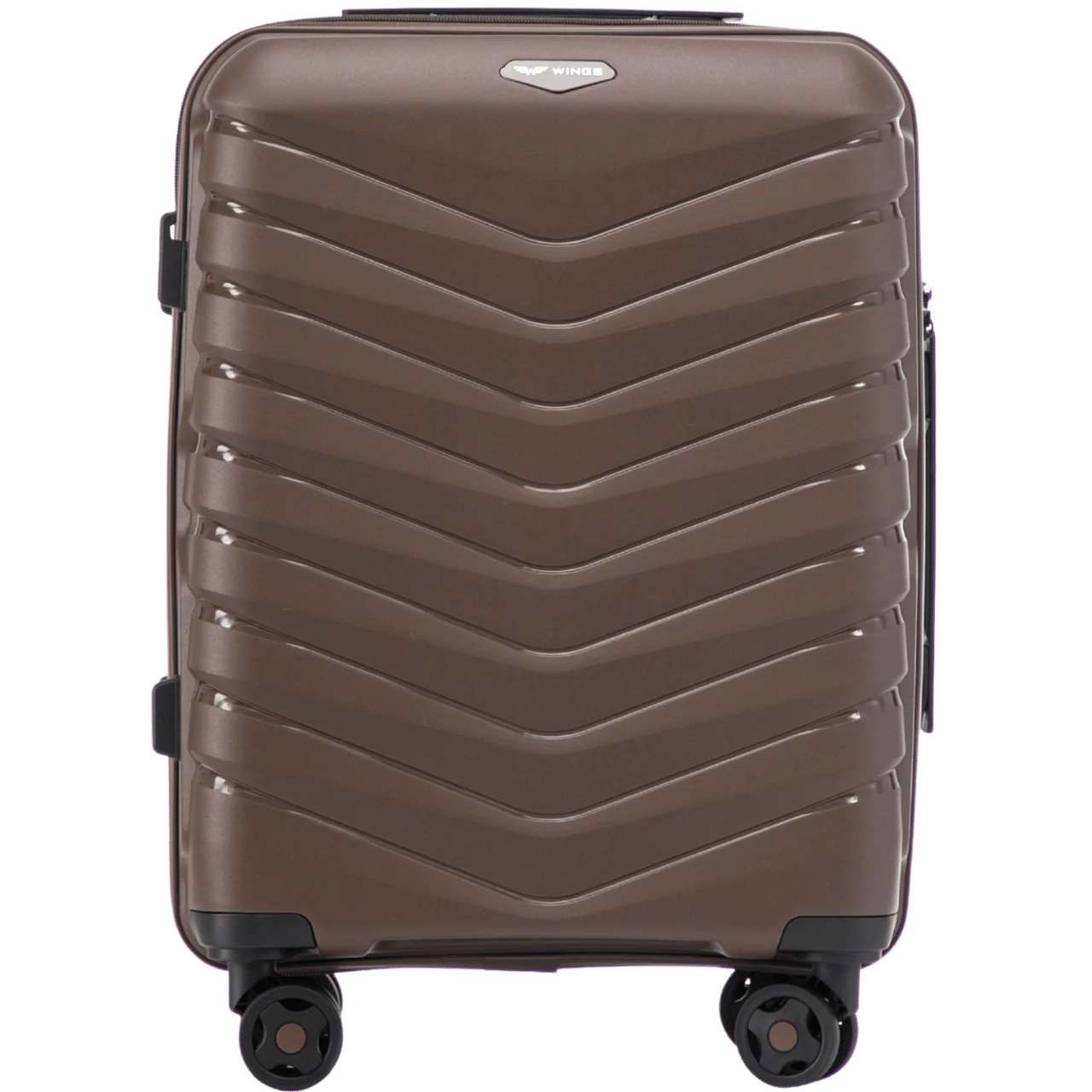 Walizka kabinowa Wings PHOENIX polipropylen 20" BROWN - Image 7
