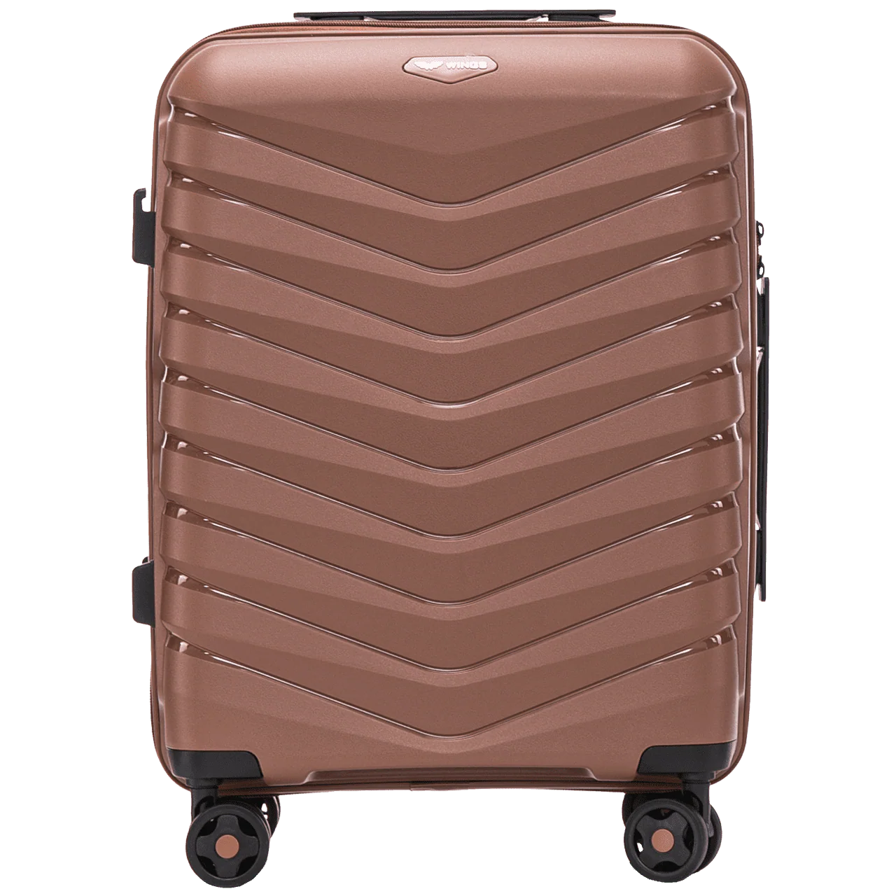 Walizka kabinowa Wings PHOENIX polipropylen 20" COFFEE - Image 3