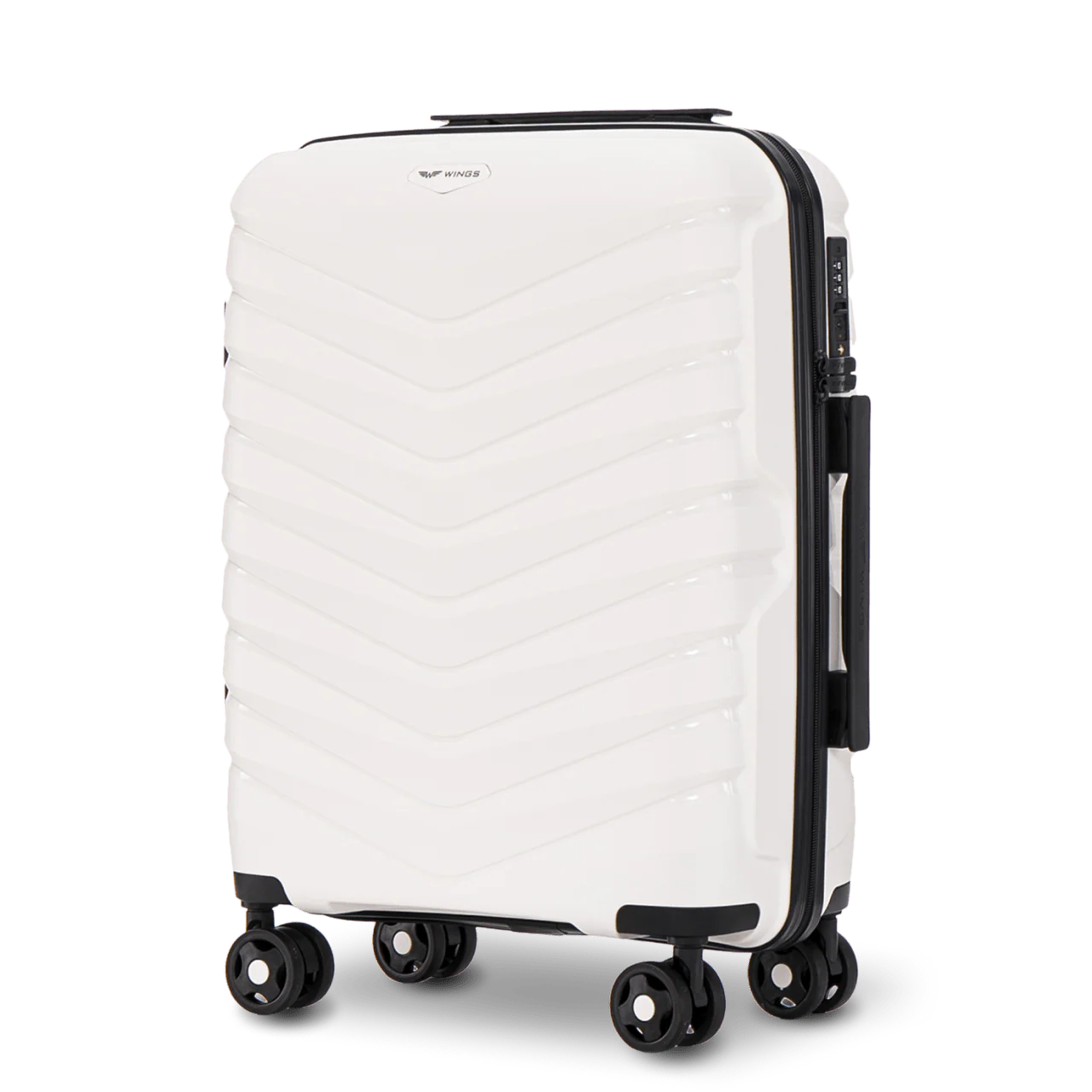 Walizka kabinowa Wings PHOENIX polipropylen 20" WHITE