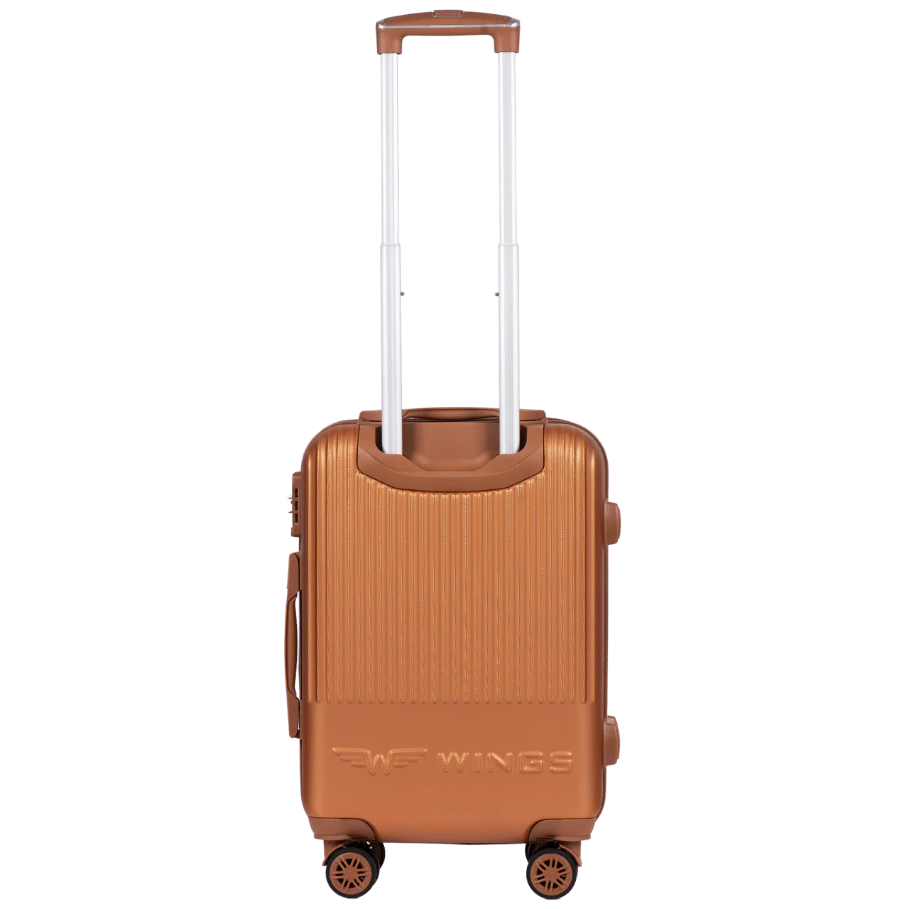 Walizka kabinowa Wings Swallow 3.0 BROWN 20" - Image 3