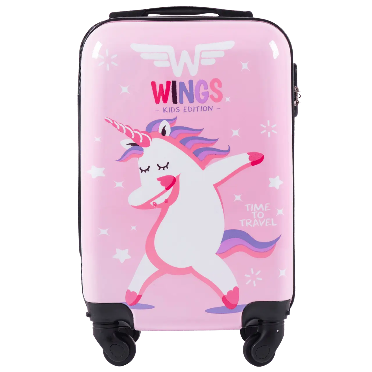 Walizka KIDS kabinowa twarda Wings Jay Unicorn 18" - Image 3