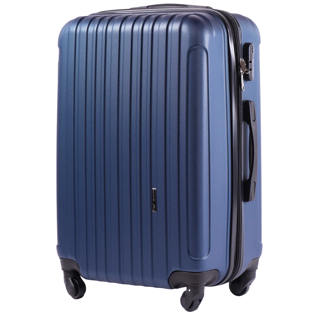 Walizka Podróżna Poszerzana DUŻA WINGS FLAMINGO 28'' BLUE