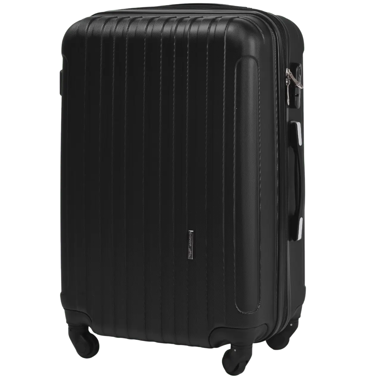Walizka Podróżna Poszerzana ŚREDNIA WINGS FLAMINGO 24" BLACK
