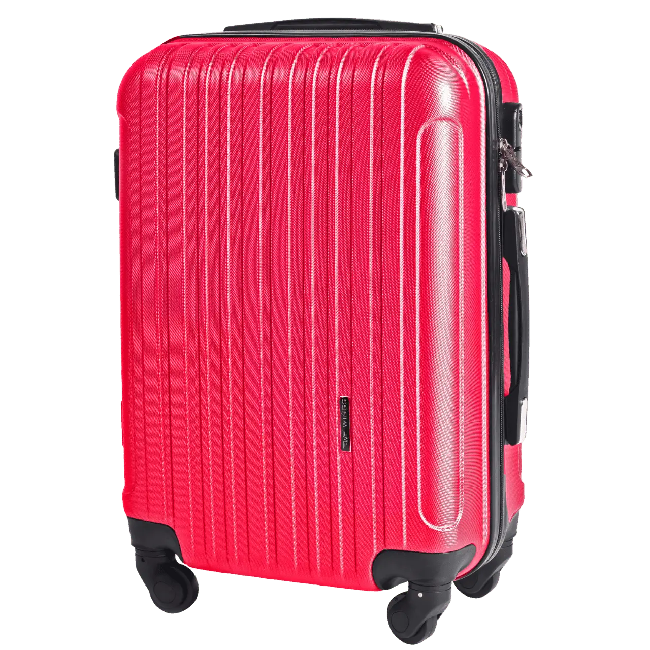 Walizka Podróżna ŚREDNIA WINGS FLAMINGO 24" ROSE RED