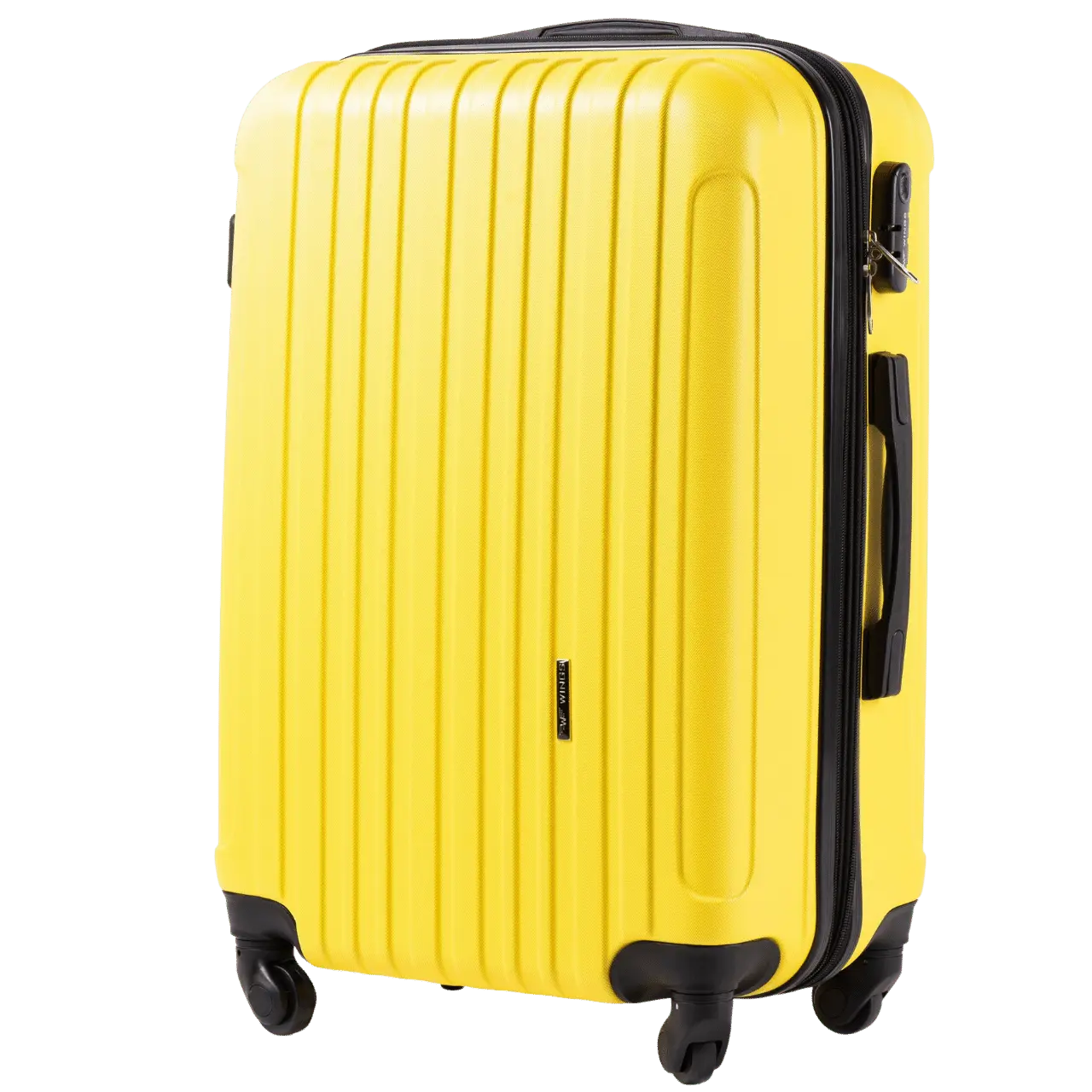 Walizka Podróżna ŚREDNIA WINGS FLAMINGO 24" YELLOW