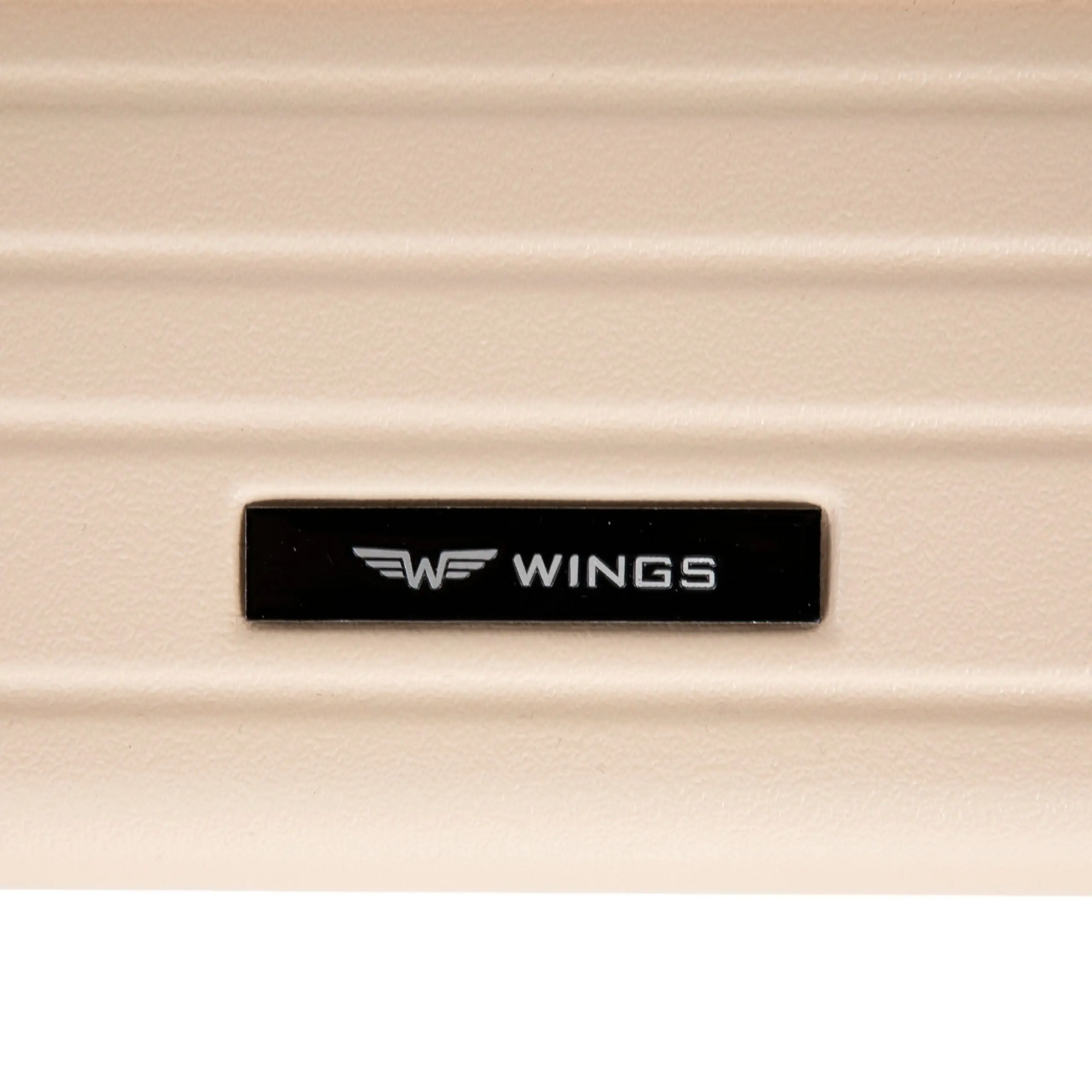 Walizka średnia Wings ABS+ 24" Customized DIRTY WHITE FLOWER - Image 8