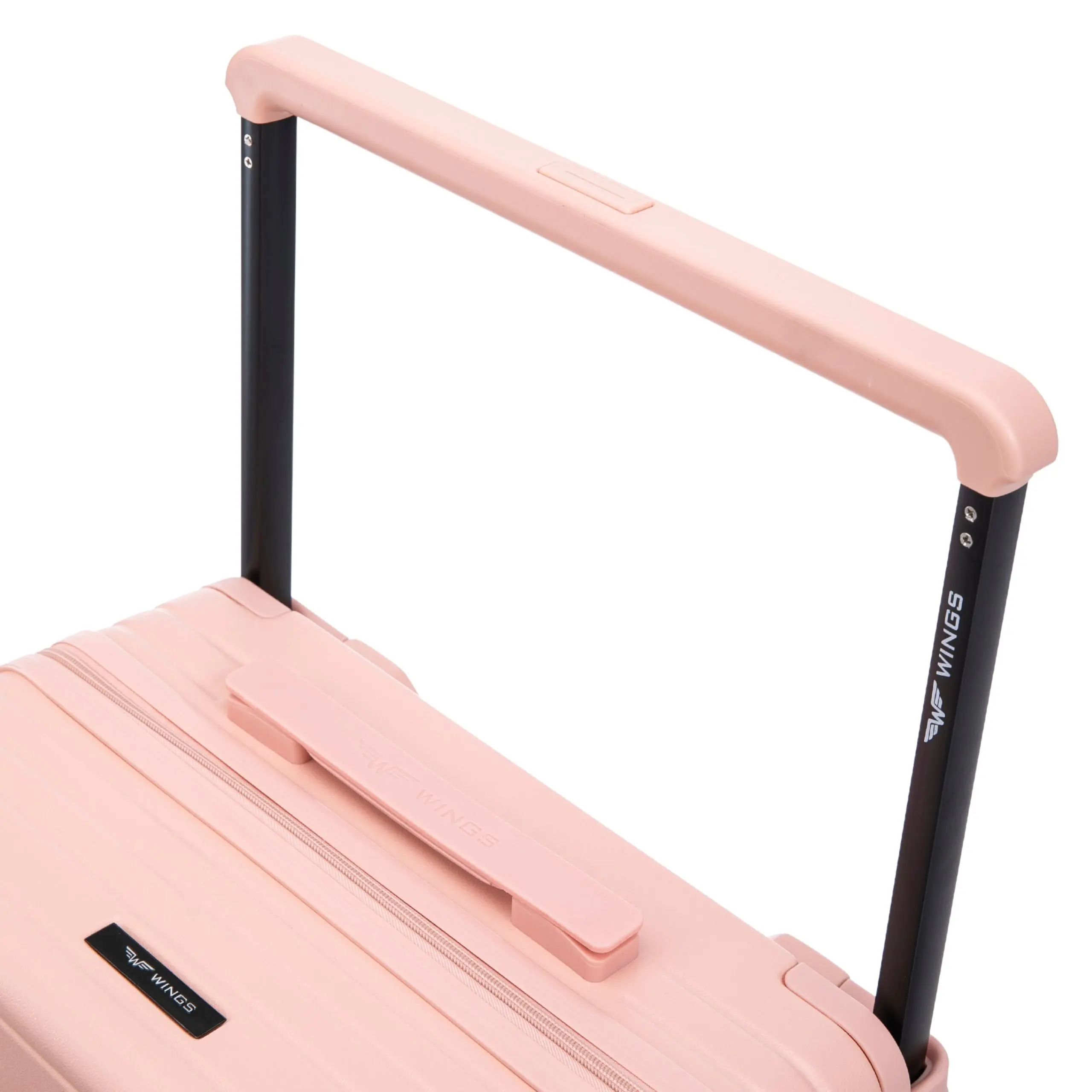 Walizka średnia Wings ABS+ 24" Customized SOFT PINK LIPS - Image 10