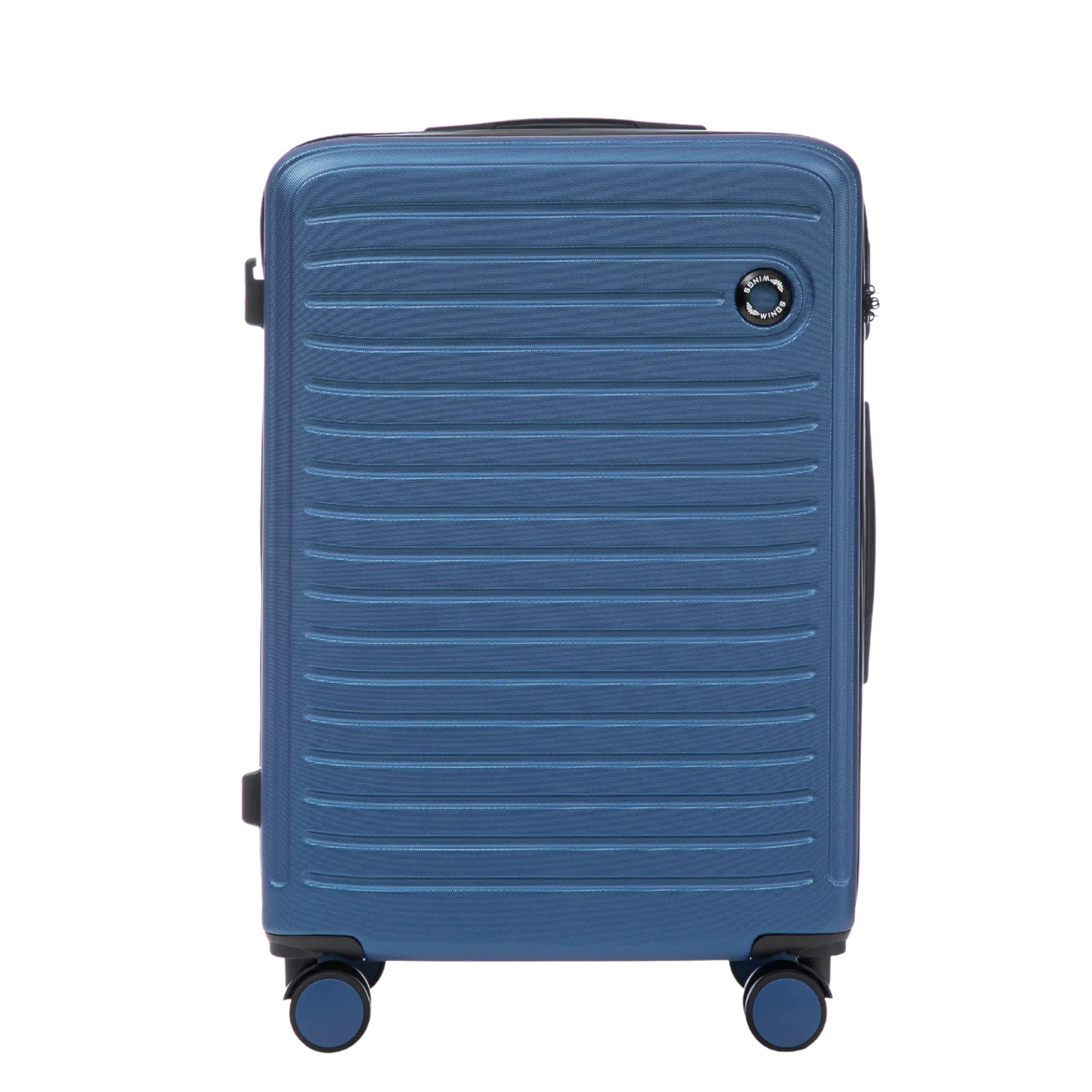 Walizka ŚREDNIA  Wings ABS+ COOT 24" Middle Blue - Image 4