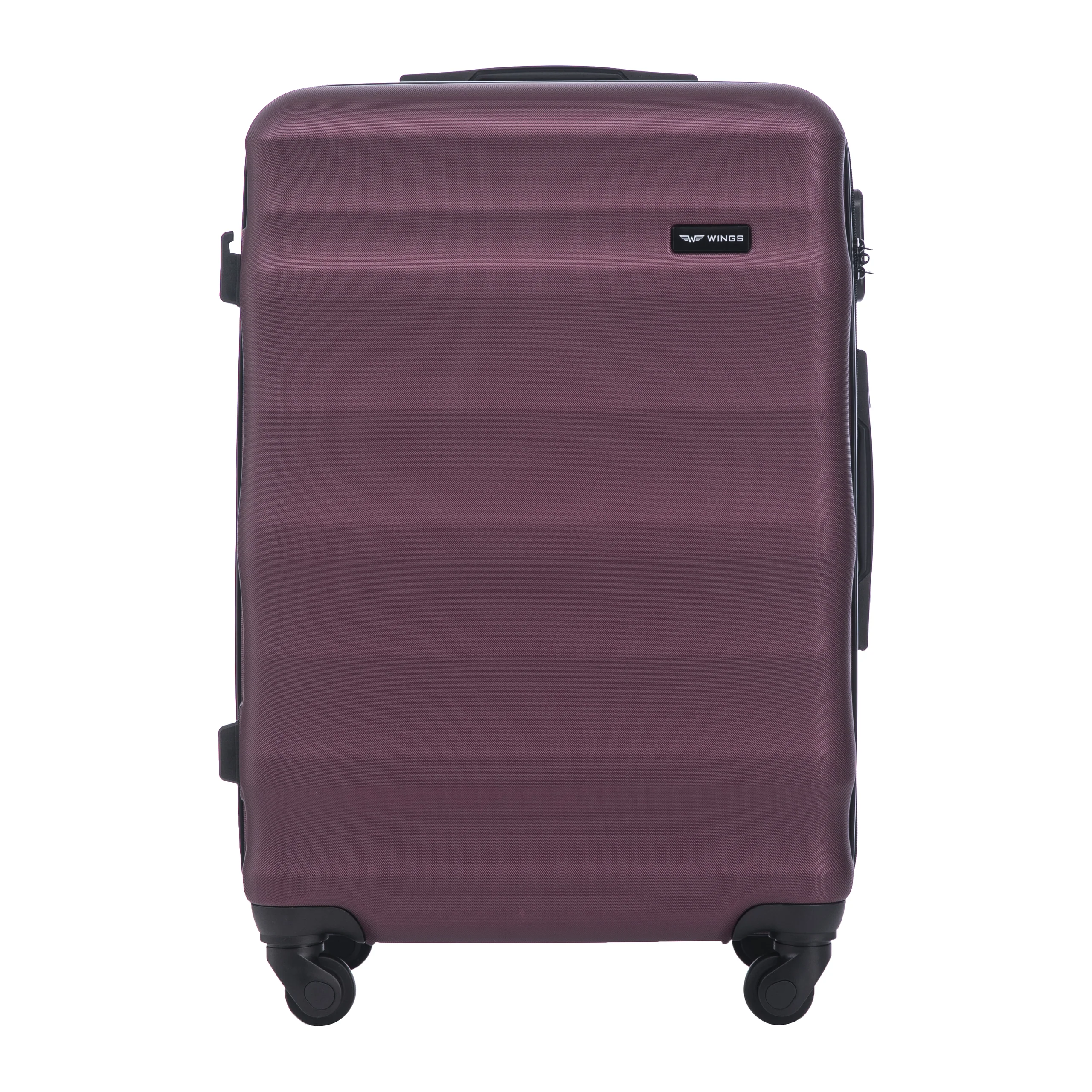 Walizka ŚREDNIA WINGS ABS+ VULTURE 24" Burgundy - Image 7