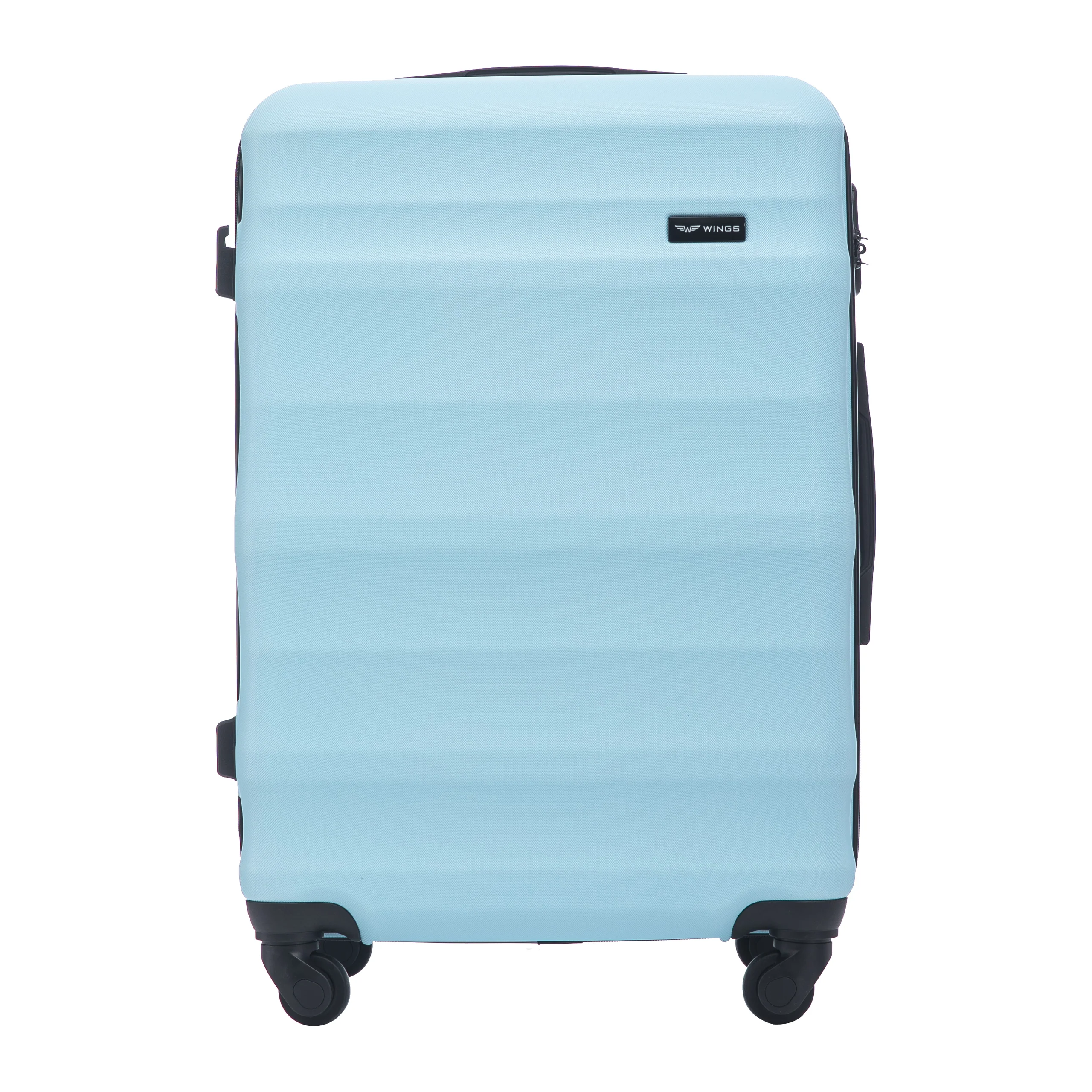 Walizka ŚREDNIA WINGS ABS+ VULTURE 24" Light Blue - Image 17