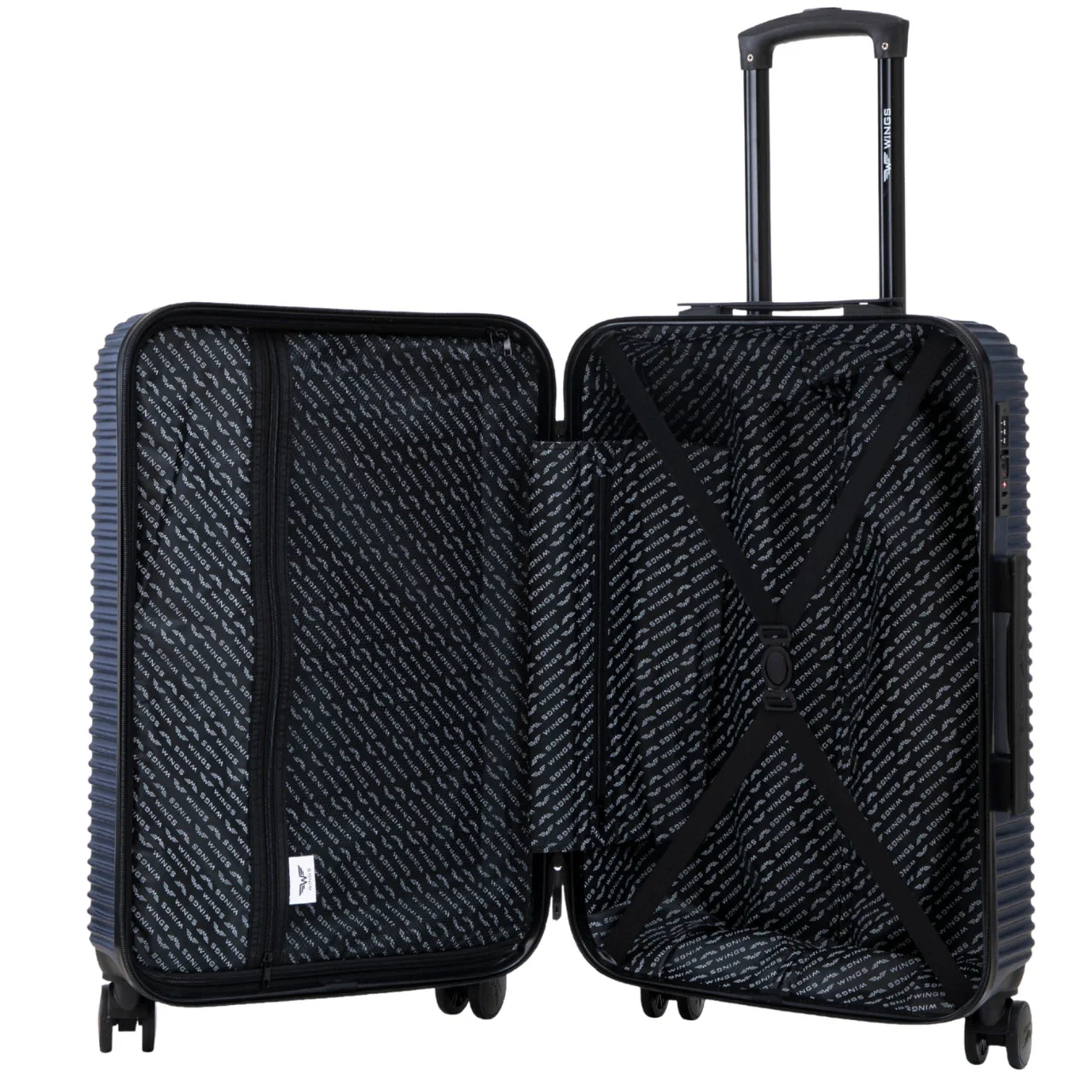 Walizka średnia WINGS PC ECO JACKDAW 24" BLUE - Image 11