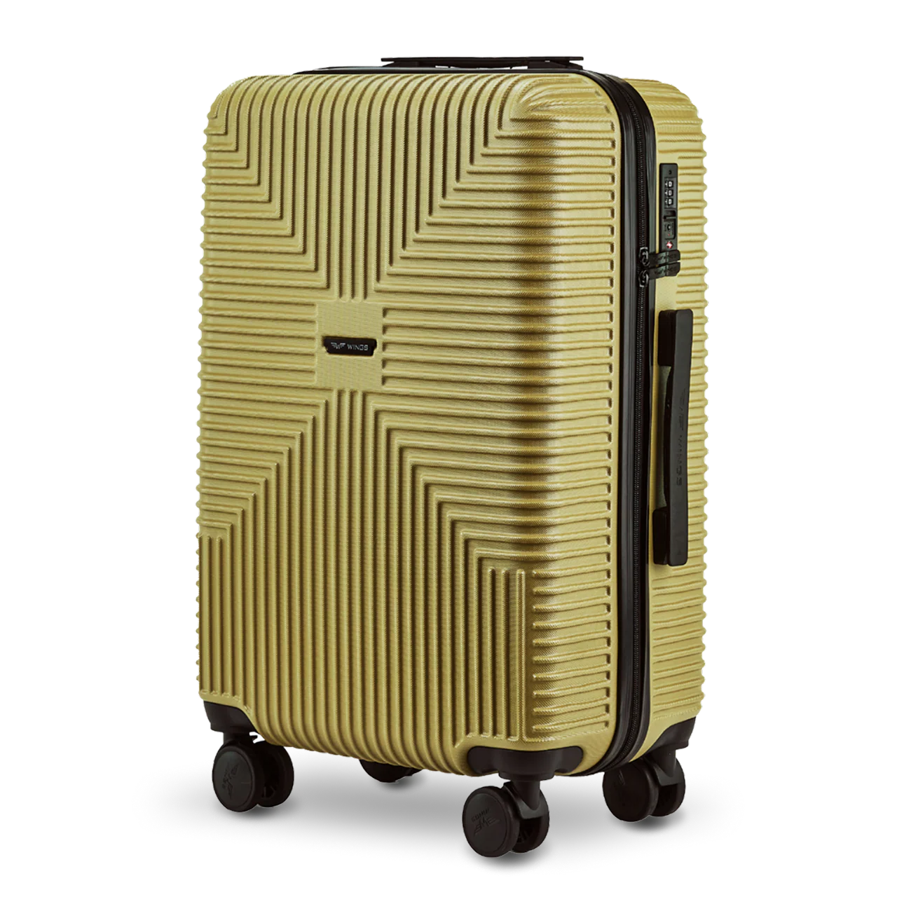 Walizka średnia WINGS PC ECO JACKDAW 24" TEA GREEN