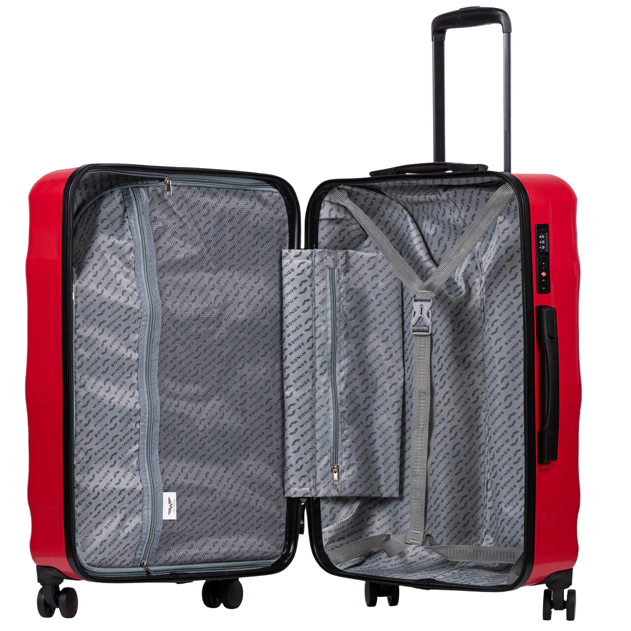 Walizka ŚREDNIA WINGS PC VULTURE 24" BLOOD RED - Image 9