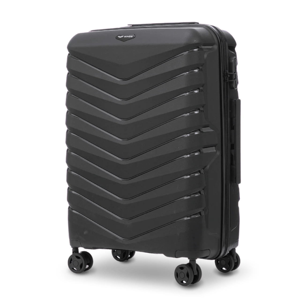 Walizka średnia Wings PHOENIX 2.0 polipropylen 24" BLACK