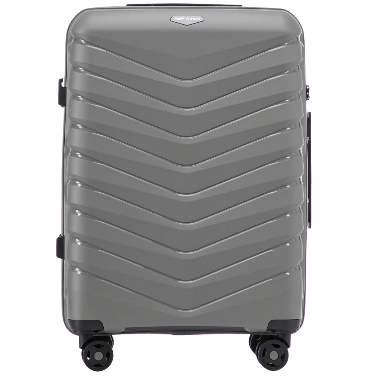 Walizka średnia Wings PHOENIX polipropylen 24" DARK GREY - Image 3