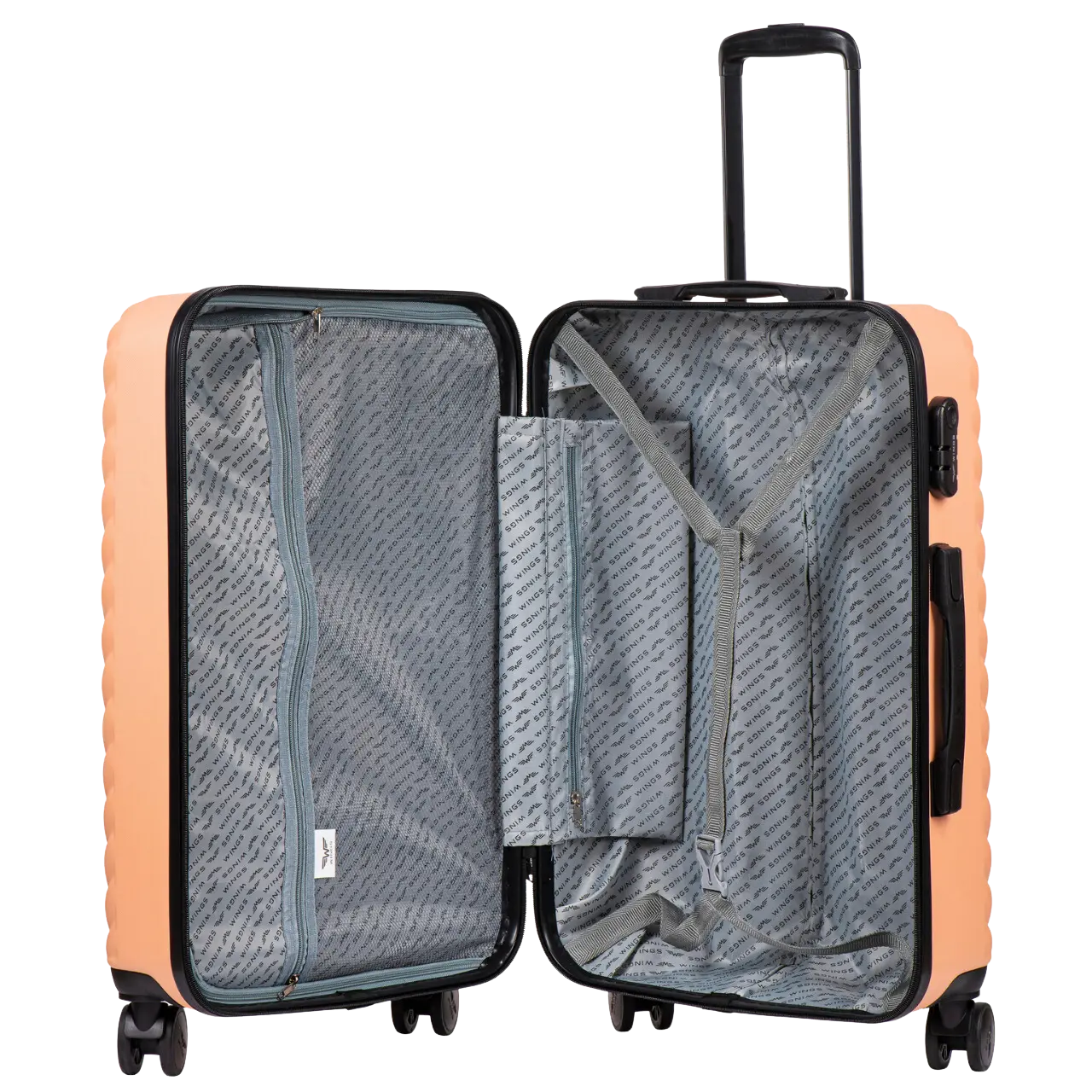 Walizka Średnia WINGS SWAN 24" LIGHT BLUE - Image 9