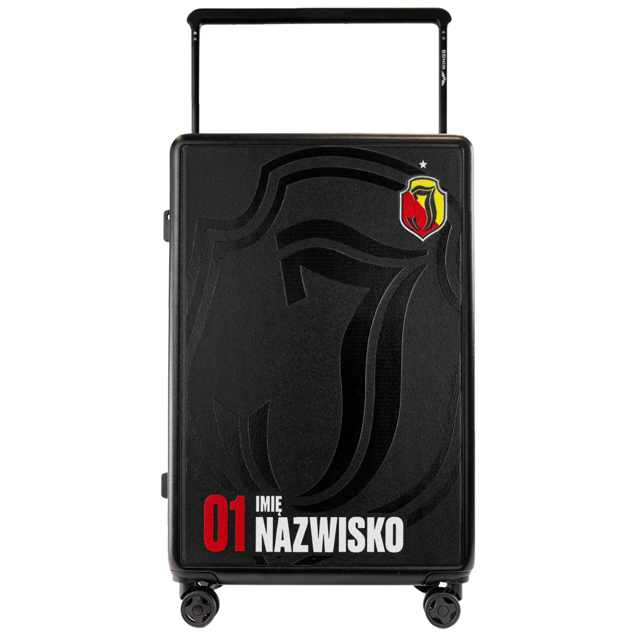Walizka średnia Wings x Jagiellonia 24" z personalizacją - Image 3