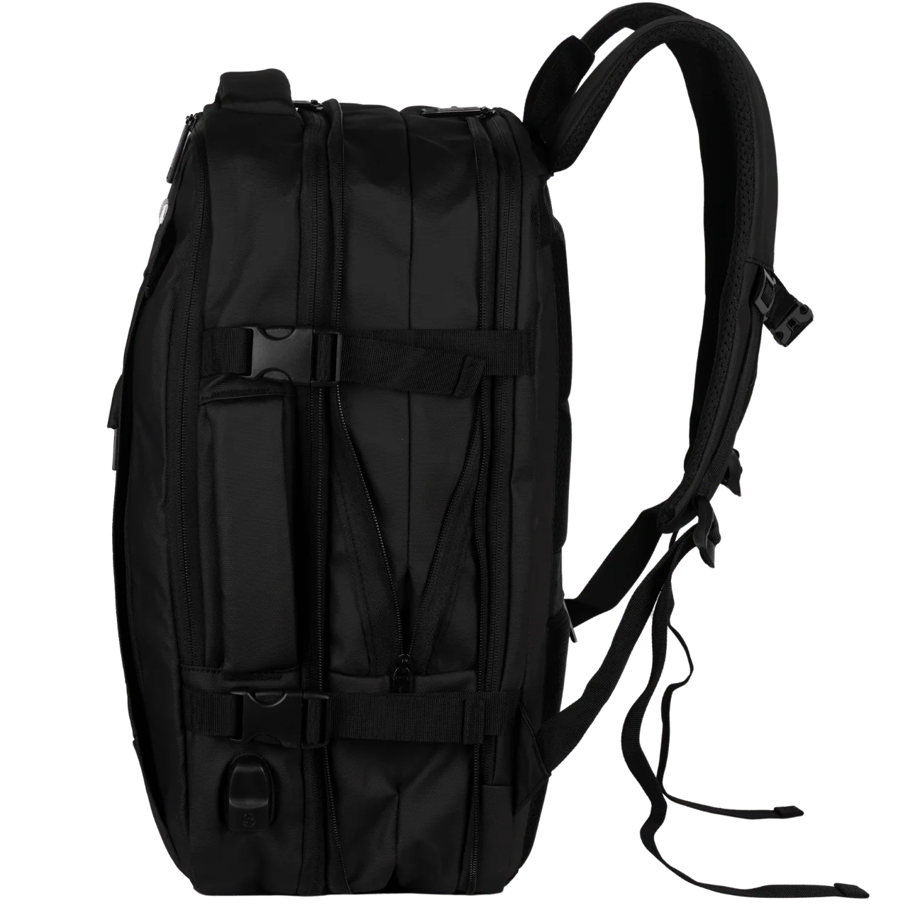 Wielofunkcyjny plecak z poszerzeniem VIREO 002 - BLACK - Image 10