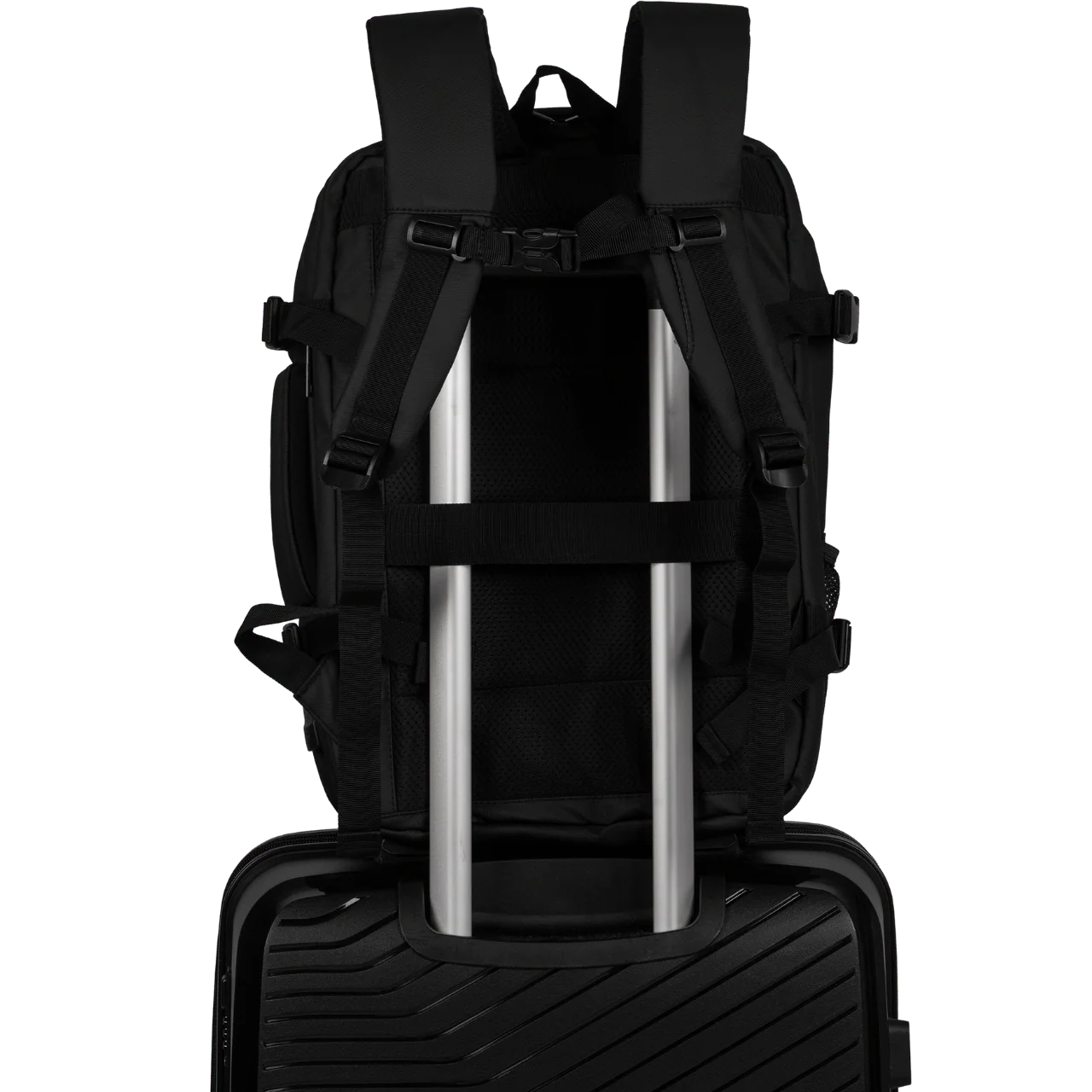 Wielofunkcyjny plecak z poszerzeniem VIREO 002 - BLACK - Image 9