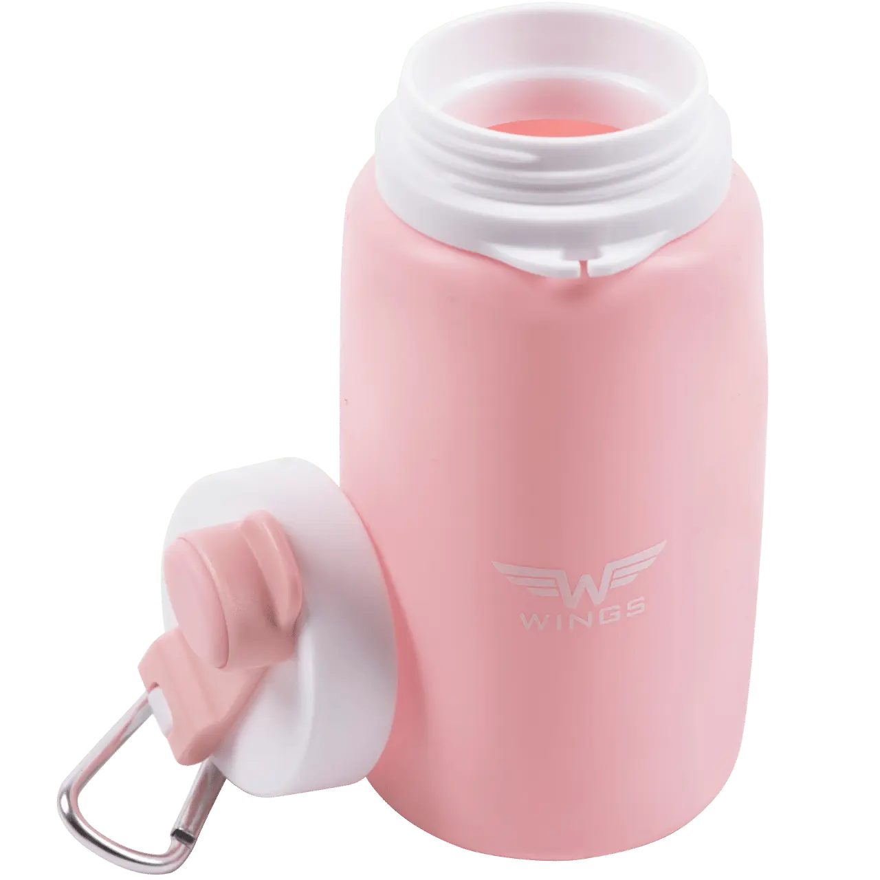 WINGS Butelka podróżna BIDON 550ml PINK - Image 5