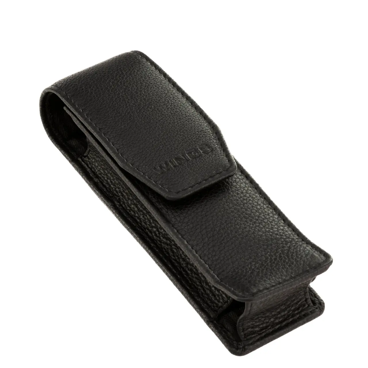 WINGS Etui na długopis ze skóry naturalnej Black - Image 4