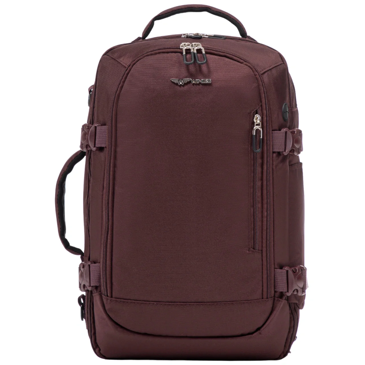 WINGS Kabinowy plecak torba 2w1 Tanager MAROON - Image 6