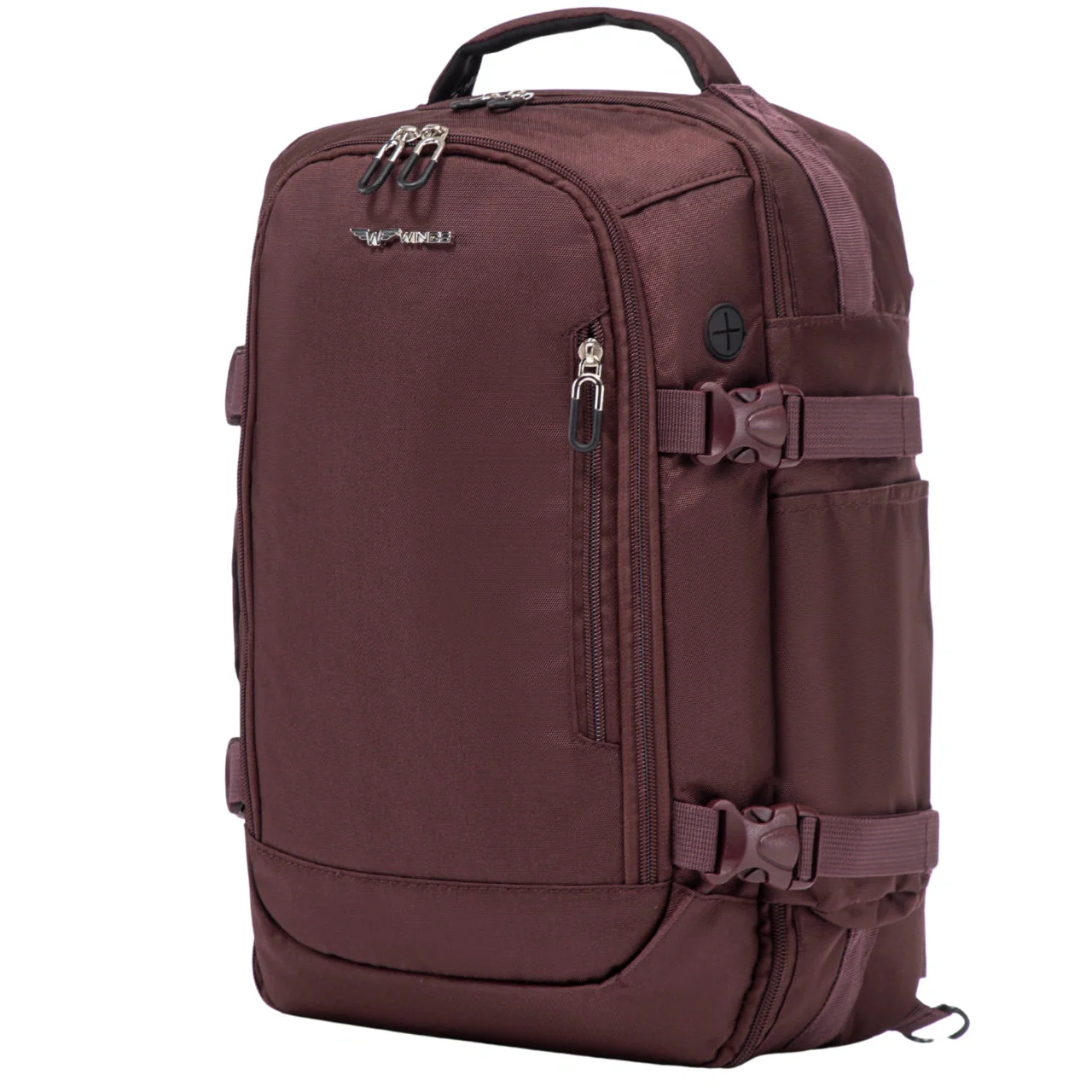 WINGS Kabinowy plecak torba 2w1 Tanager MAROON - Image 8