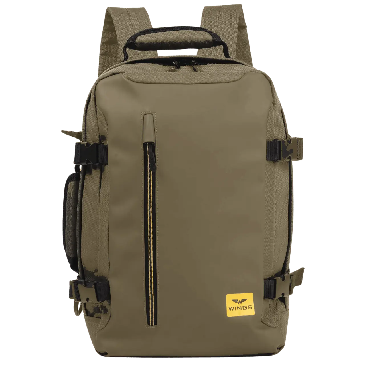 WINGS Komplet podróżny 2w1 plecak + walizka S 20" PARTRIGE Dark Green - Image 6