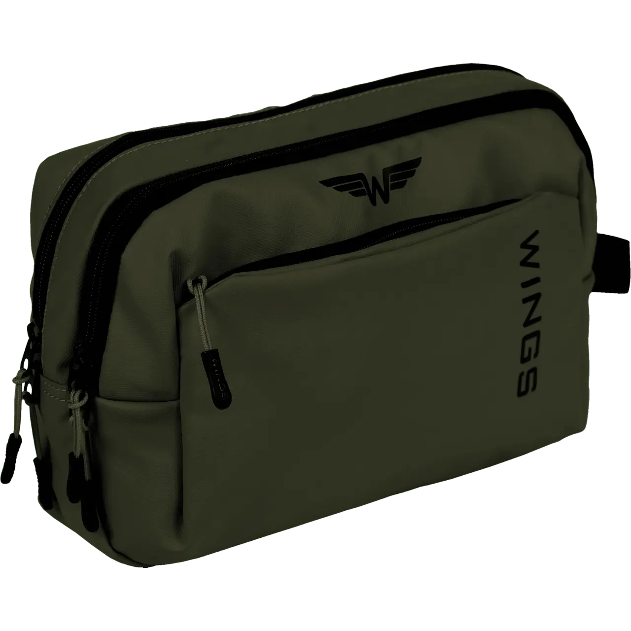 WINGS Komplet walizek miękkich 7w1 ROOK dark green - Image 16