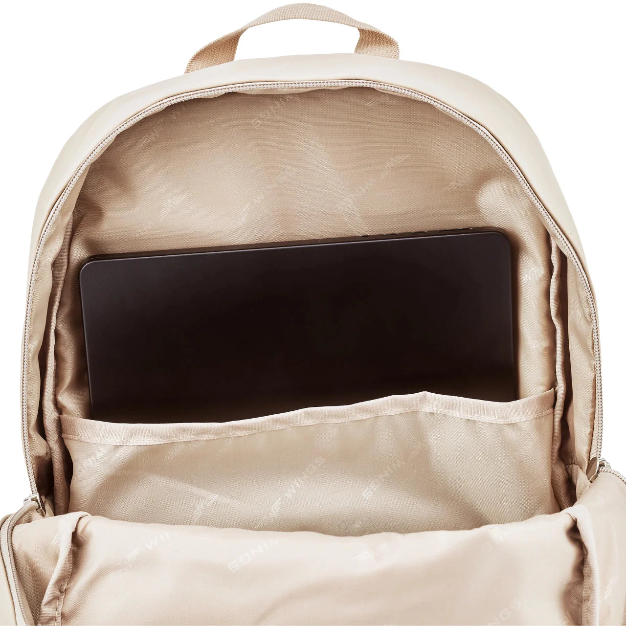WINGS Plecak miejski ergonomiczny wodoodporny TROGON BEIGE - Image 11
