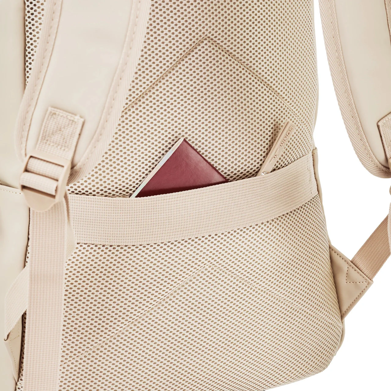 WINGS Plecak miejski ergonomiczny wodoodporny TROGON BEIGE - Image 12