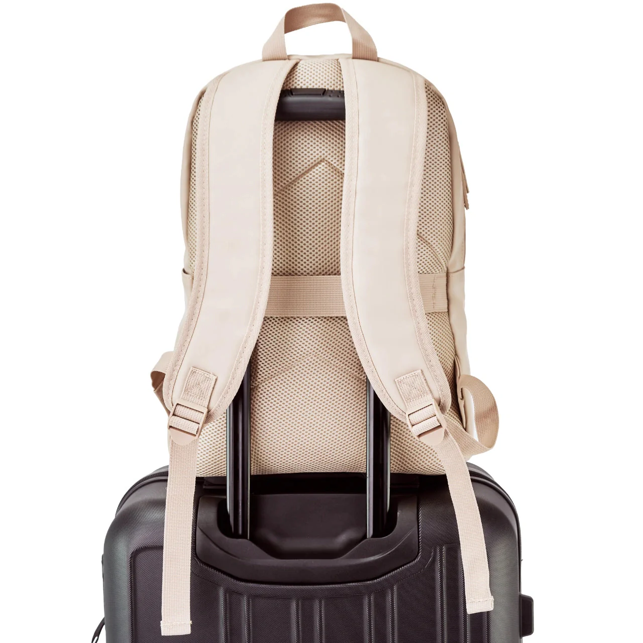 WINGS Plecak miejski ergonomiczny wodoodporny TROGON BEIGE - Image 8
