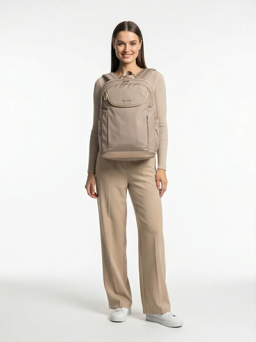 WINGS Plecak wielofunkcyjny damski SKYLARK beige - Image 3