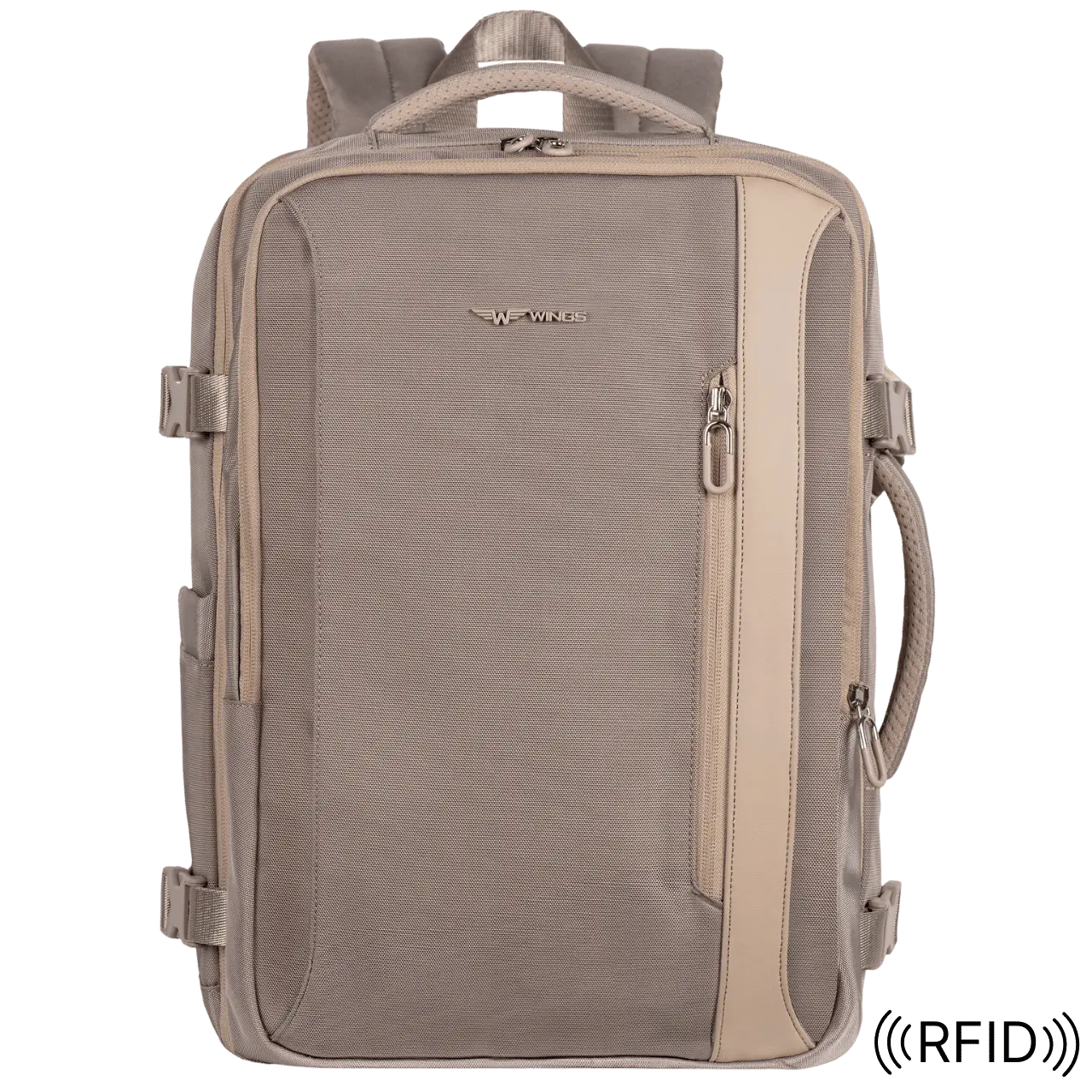 WINGS Plecak wielofunkcyjny SKYLARK poszerzany BEIGE - Image 16