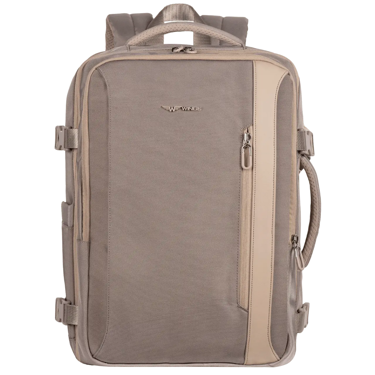 WINGS Plecak wielofunkcyjny SKYLARK poszerzany BEIGE - Image 4