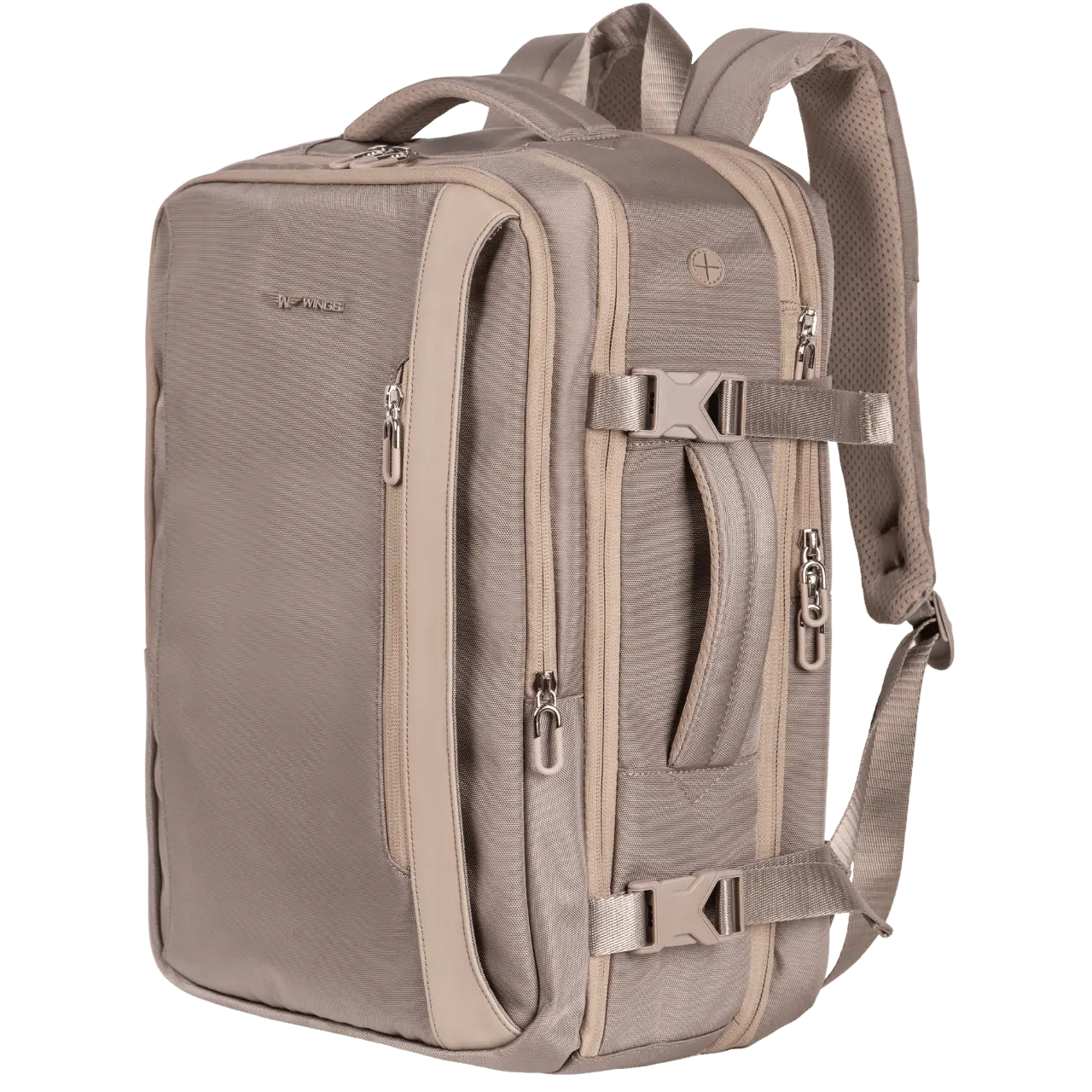 WINGS Plecak wielofunkcyjny SKYLARK poszerzany BEIGE - Image 6
