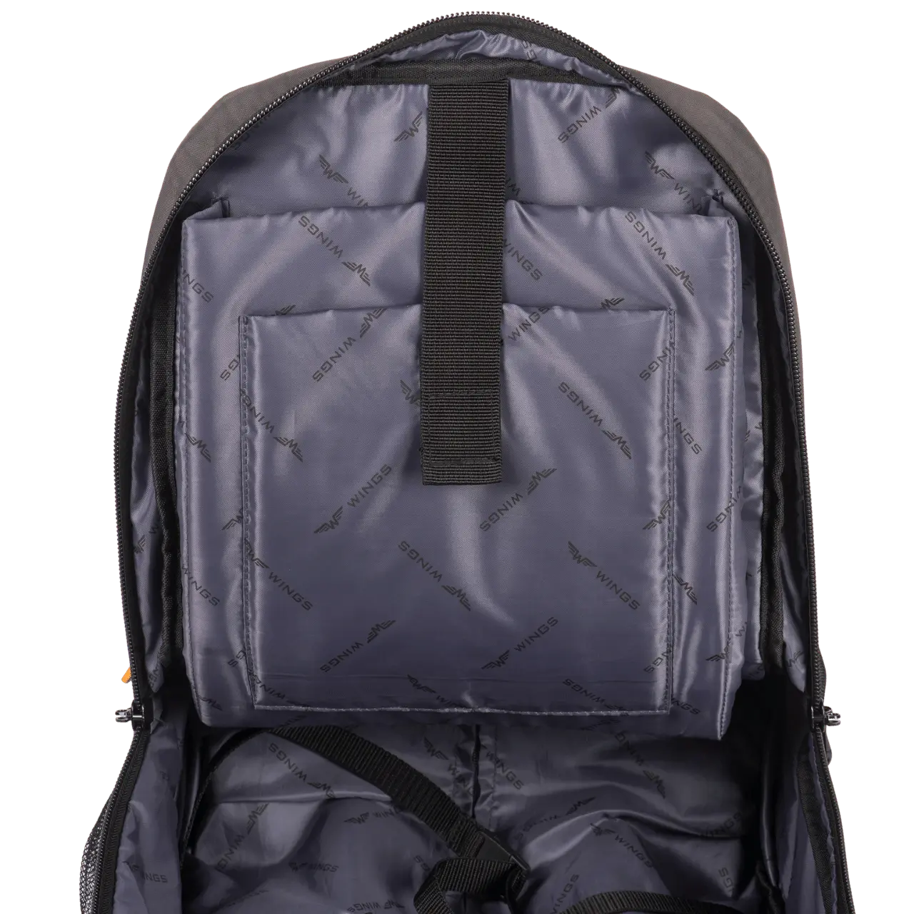WINGS Plecak z funkcją torby na kółkach TURNSTONE 1816 Dark Grey - Image 9