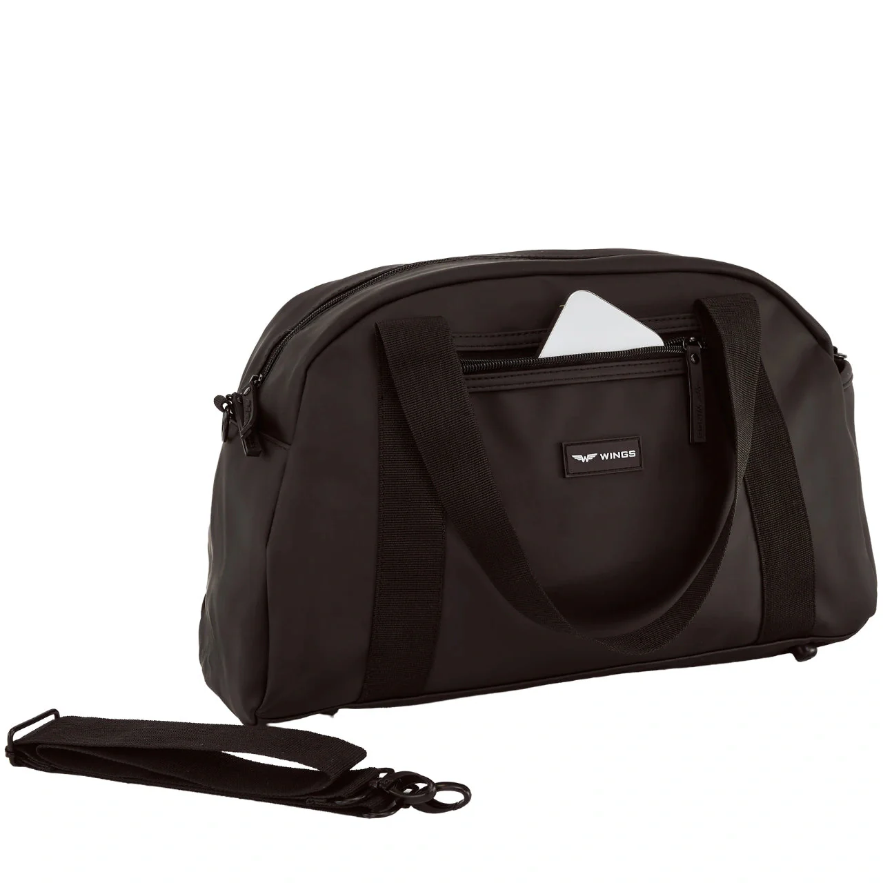 WINGS torba podróżno-sportowa wodoodporna TROGON 20L BLACK - Image 13