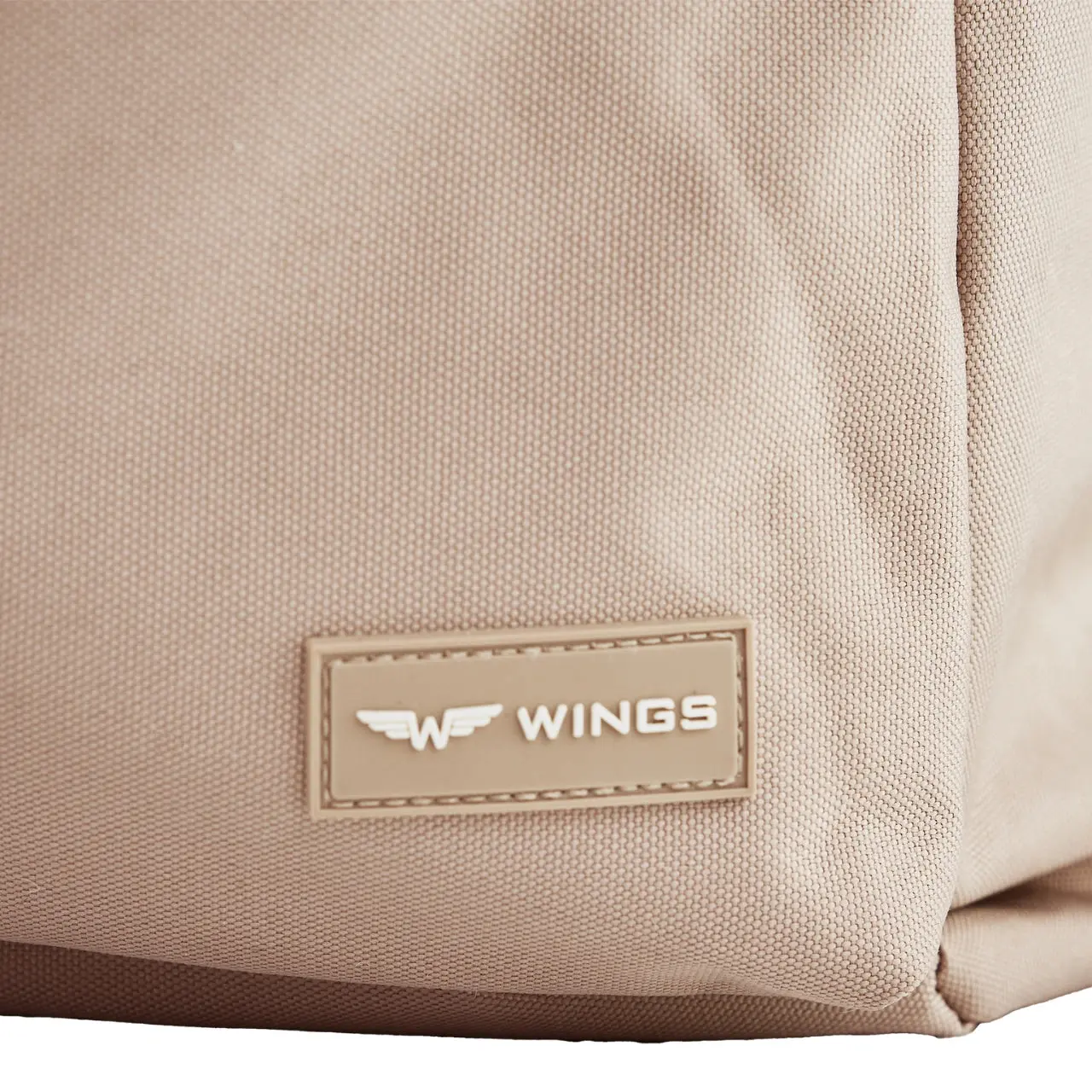 WINGS Zwijany plecak miejski 16L TROGON BEIGE - Image 15