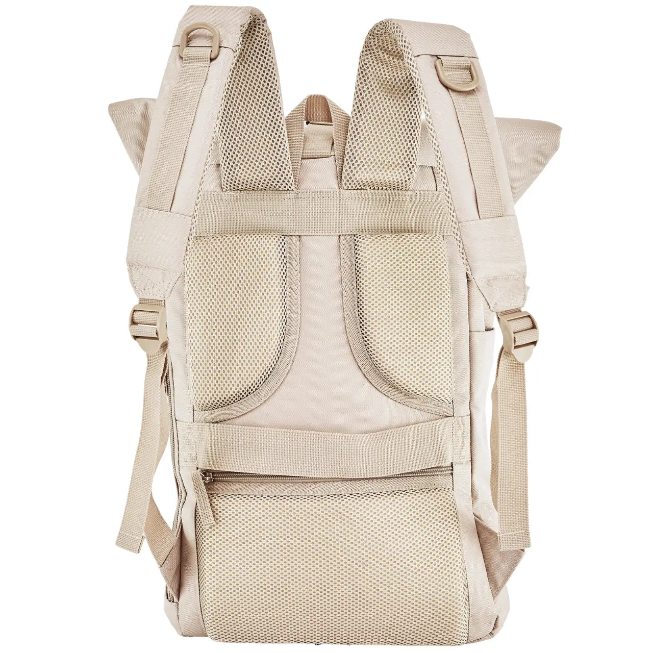 WINGS Zwijany plecak miejski 16L TROGON BEIGE - Image 8