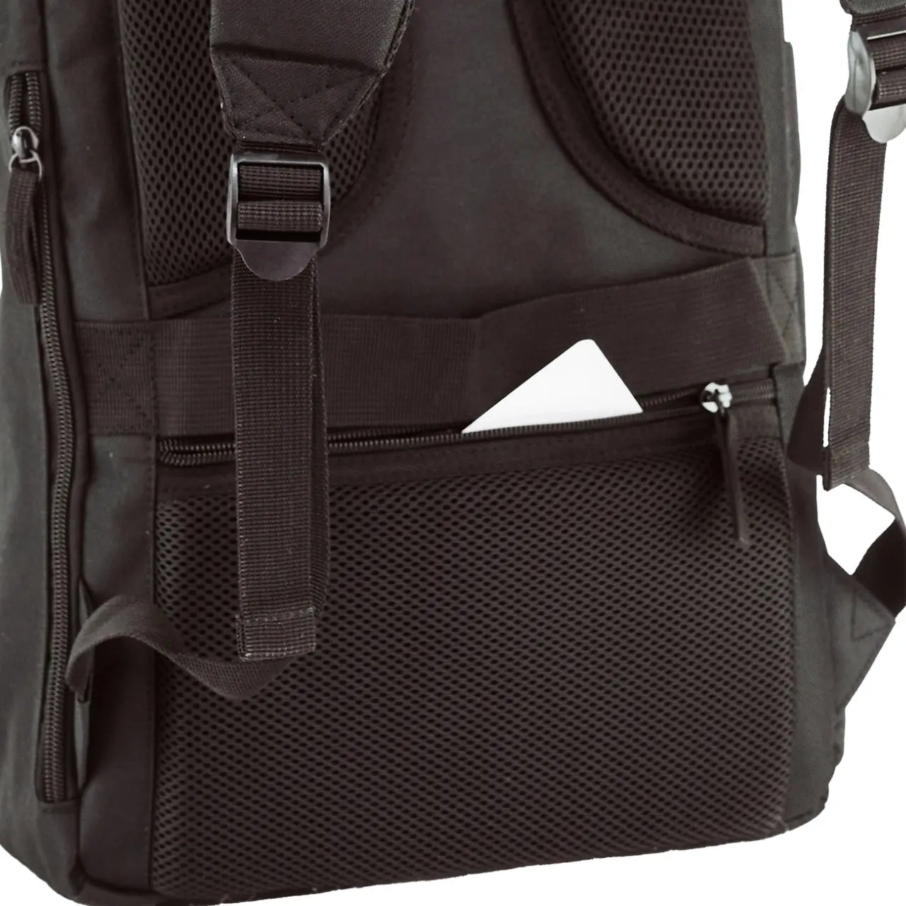 WINGS Zwijany plecak miejski 16L TROGON  BLACK - Image 11