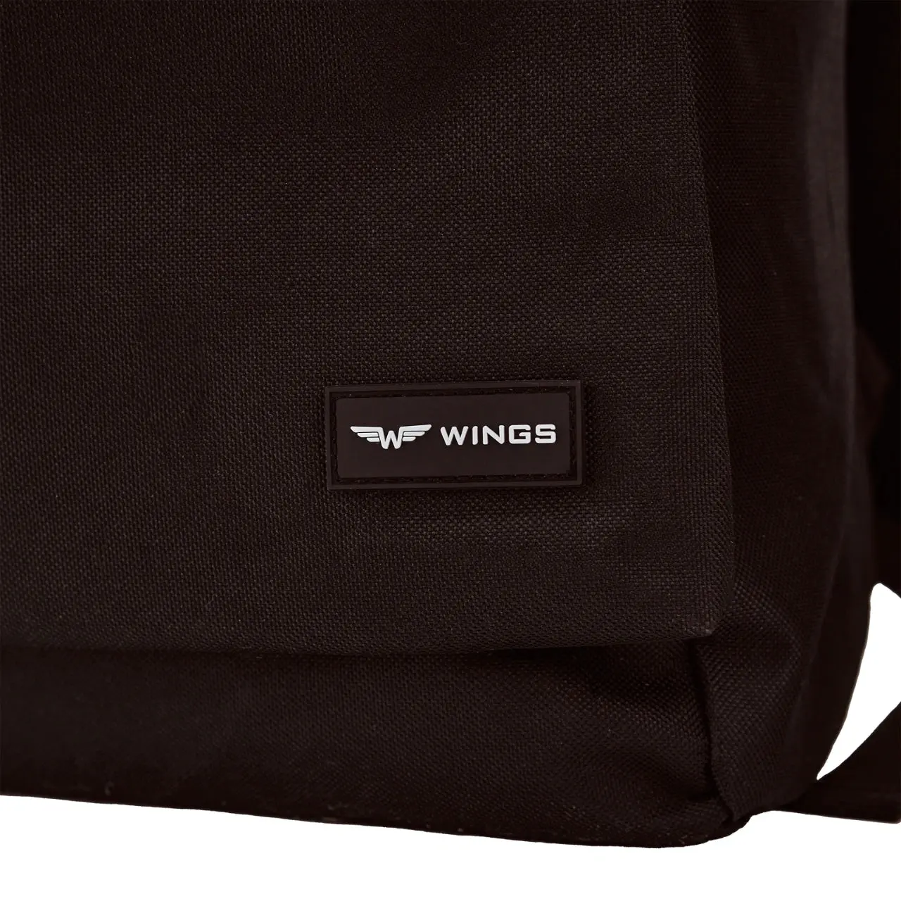 WINGS Zwijany plecak miejski 16L TROGON  BLACK - Image 16
