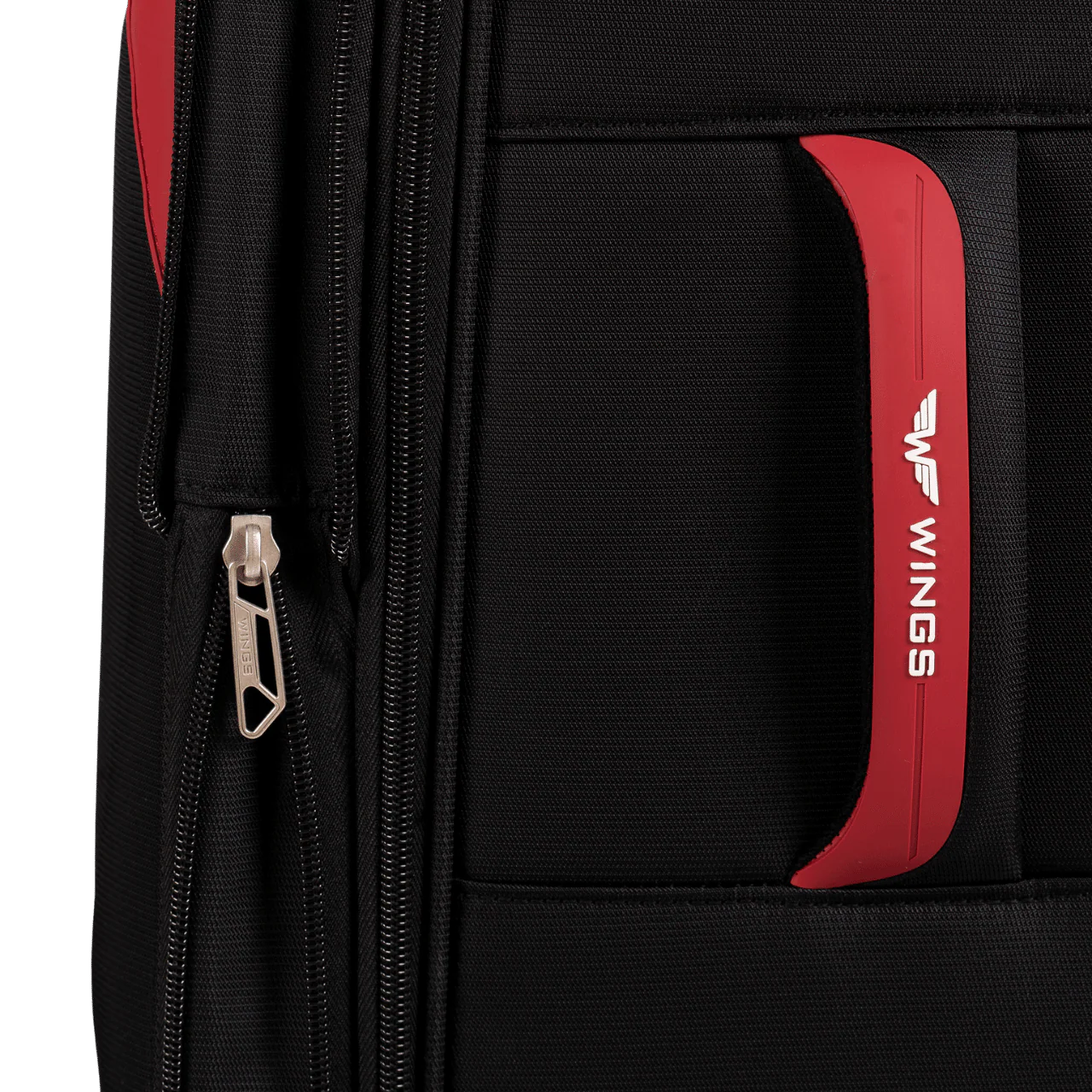 Zestaw 3 walizek DIPPER + torba podręczna Wings BLACK - Image 9