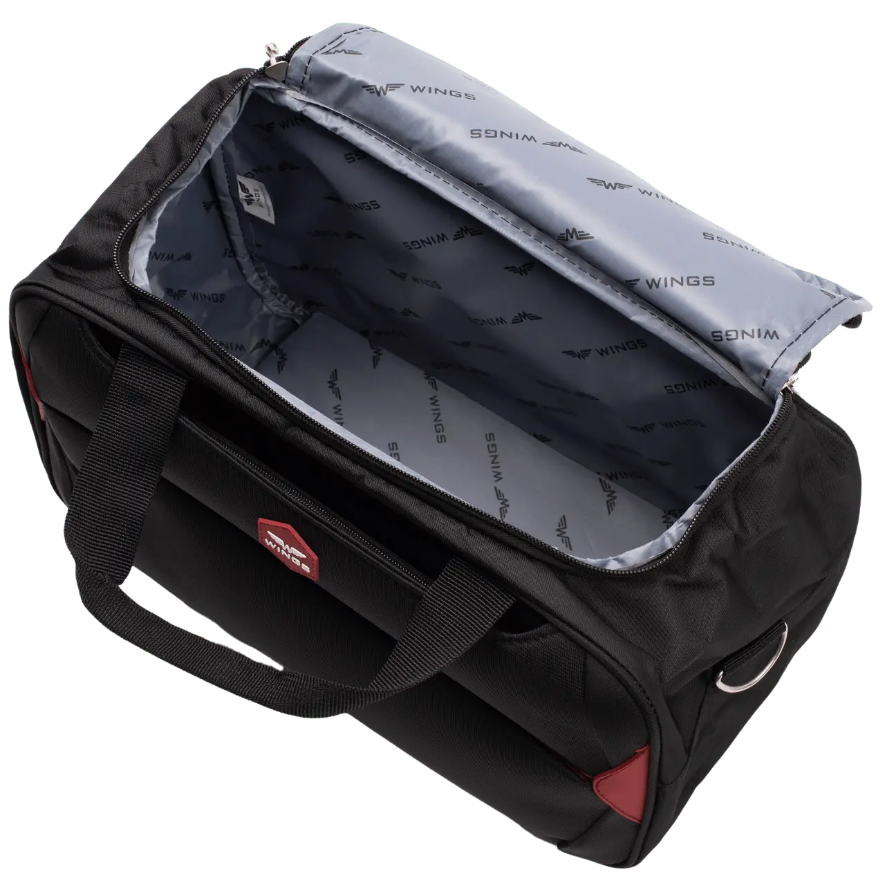 Zestaw 3 walizek DIPPER + torba podręczna Wings BLUE - Image 12