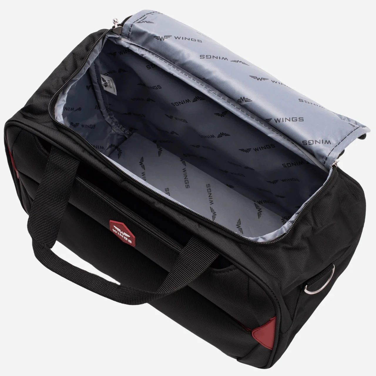Zestaw 3 walizek DIPPER + torba podręczna Wings GREY - Image 7