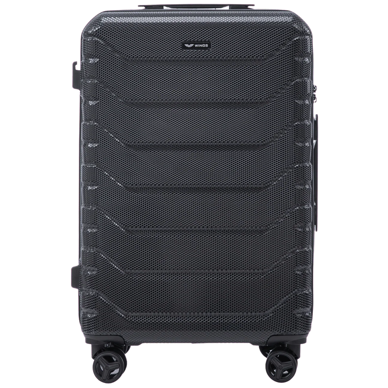 Zestaw 3 walizek Wings CRAKE POLICARBON 100% BLACK - Image 5