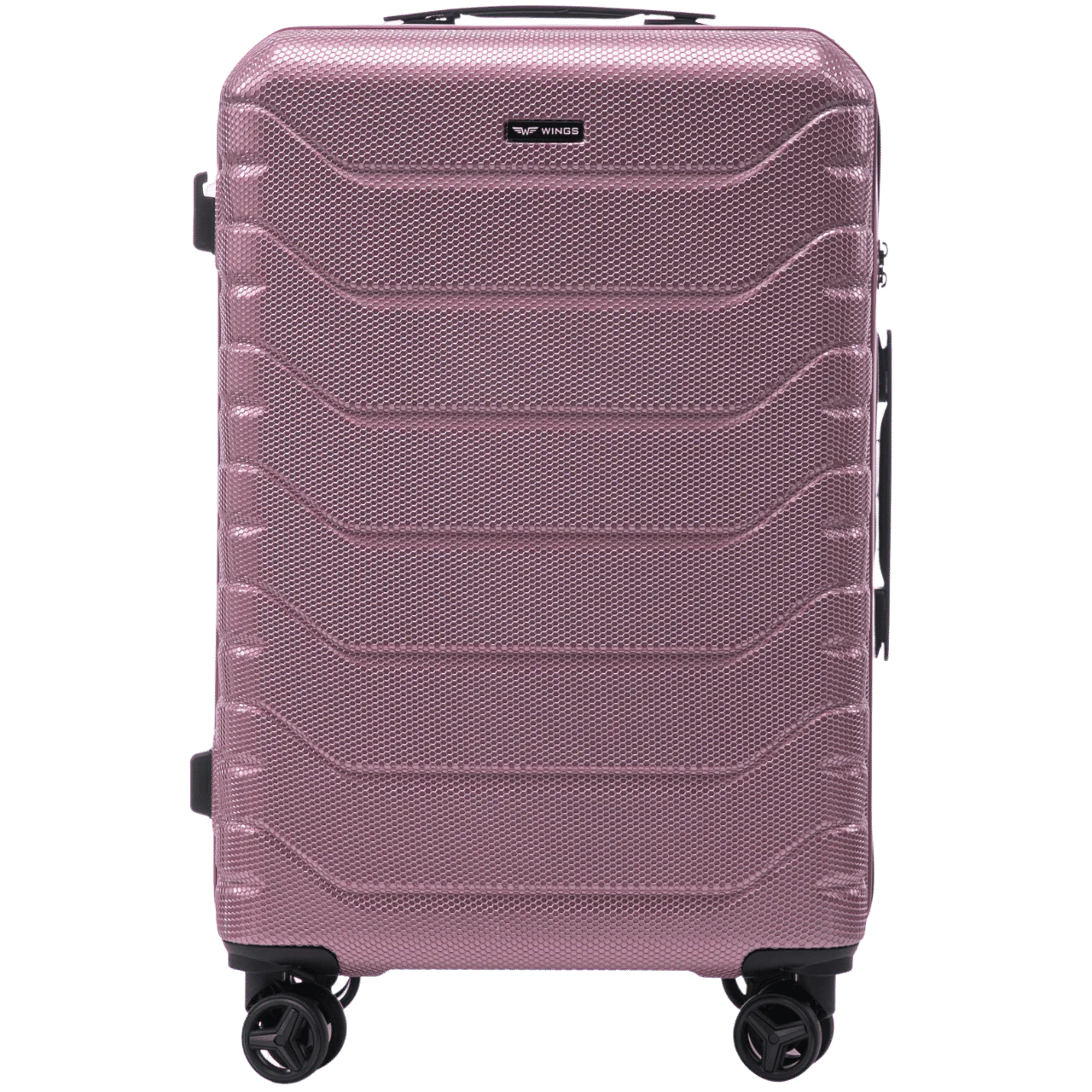 Zestaw 3 walizek Wings CRAKE POLICARBON 100% ROSE GOLD - Image 5